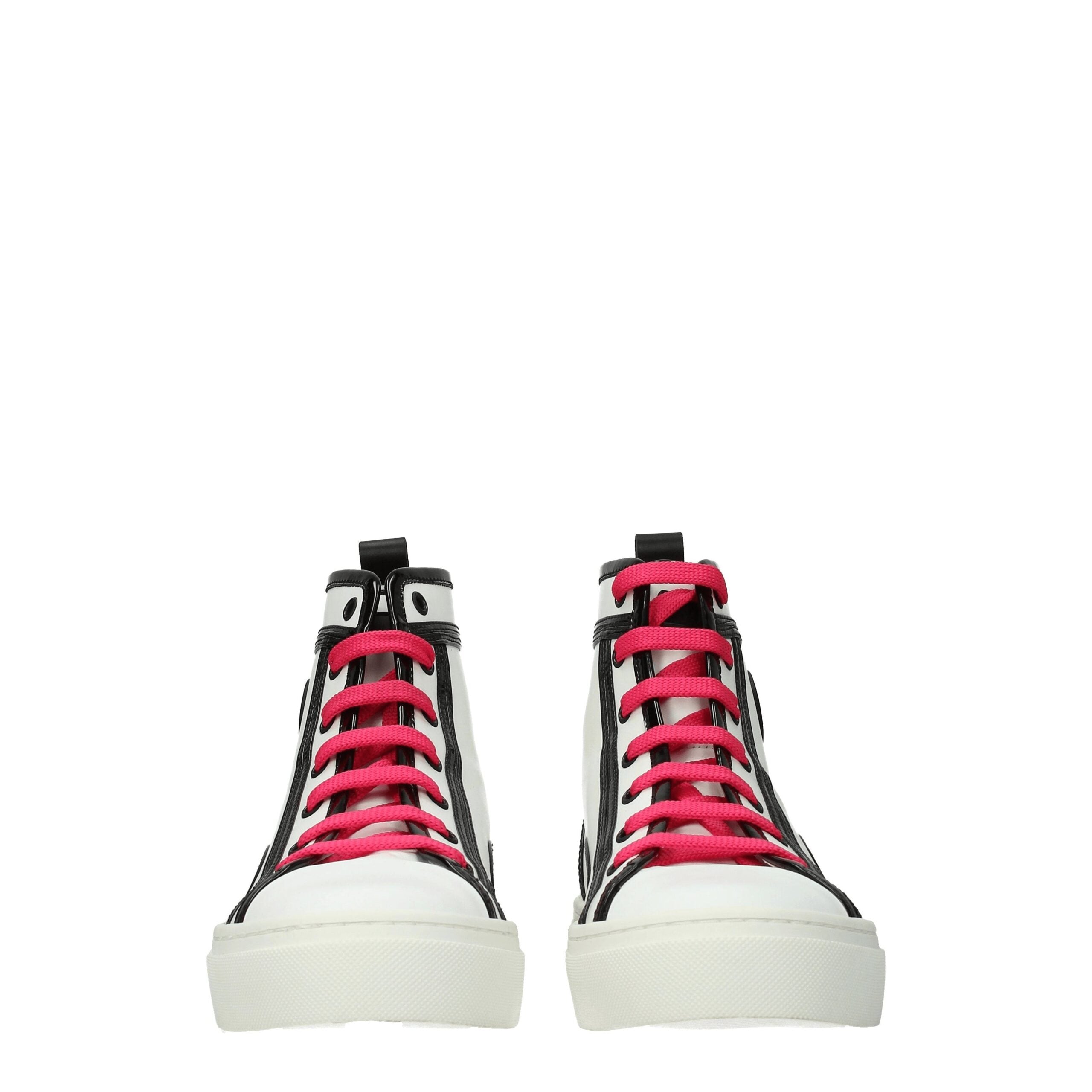 Furla Beige Leather Sneakers Furla