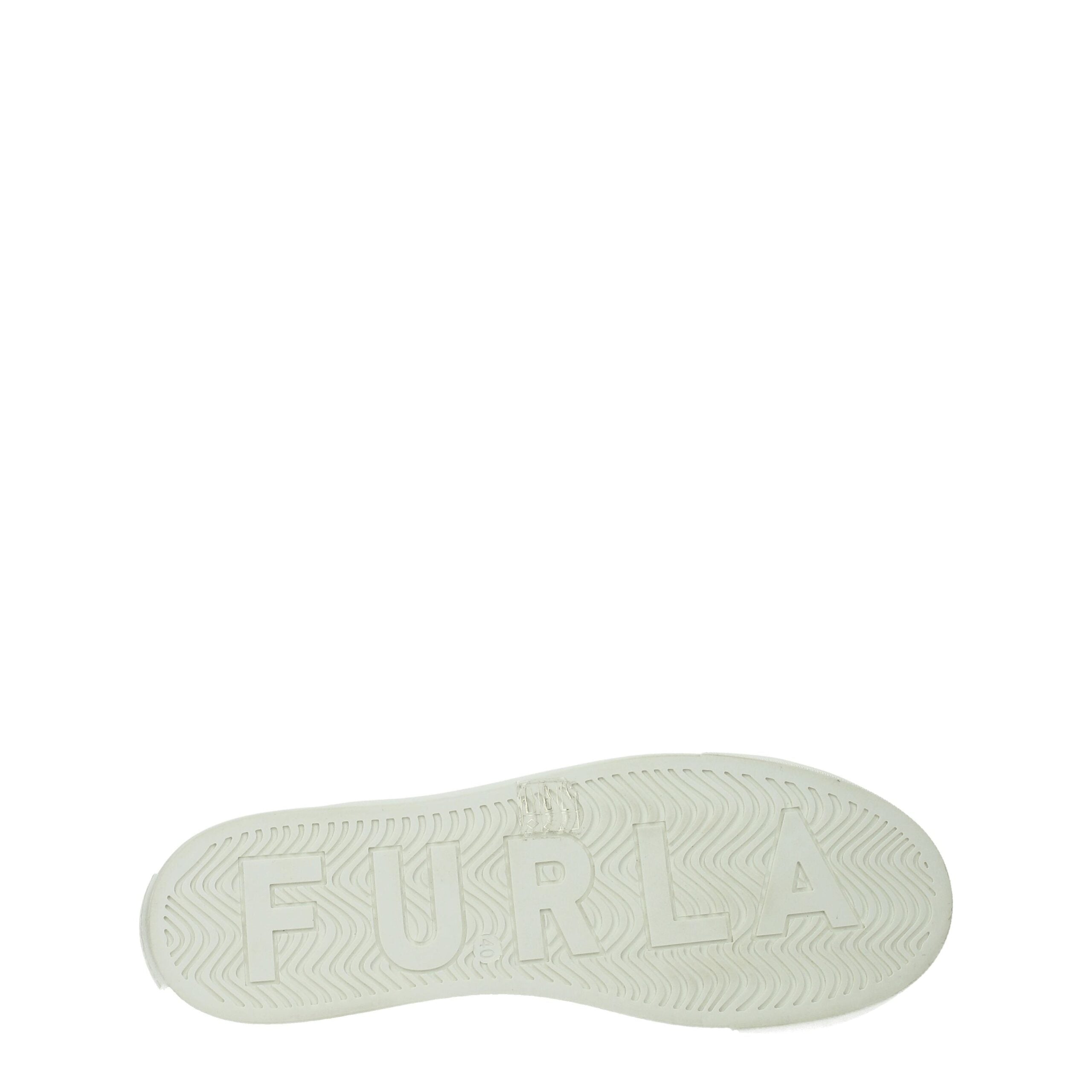 Furla Beige Leather Sneakers Furla