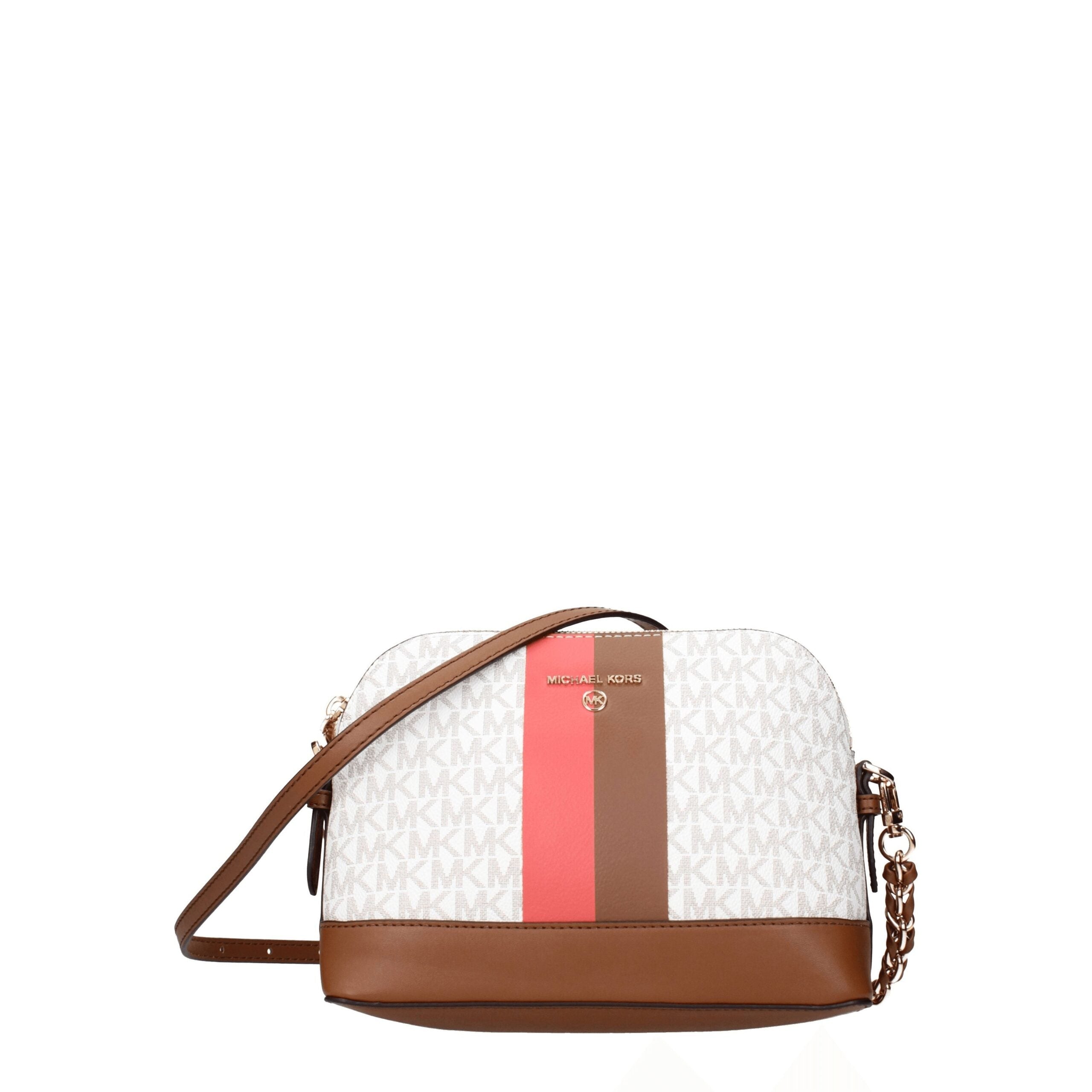 Michael Kors Beige Fabric Crossbody Bag Michael Kors