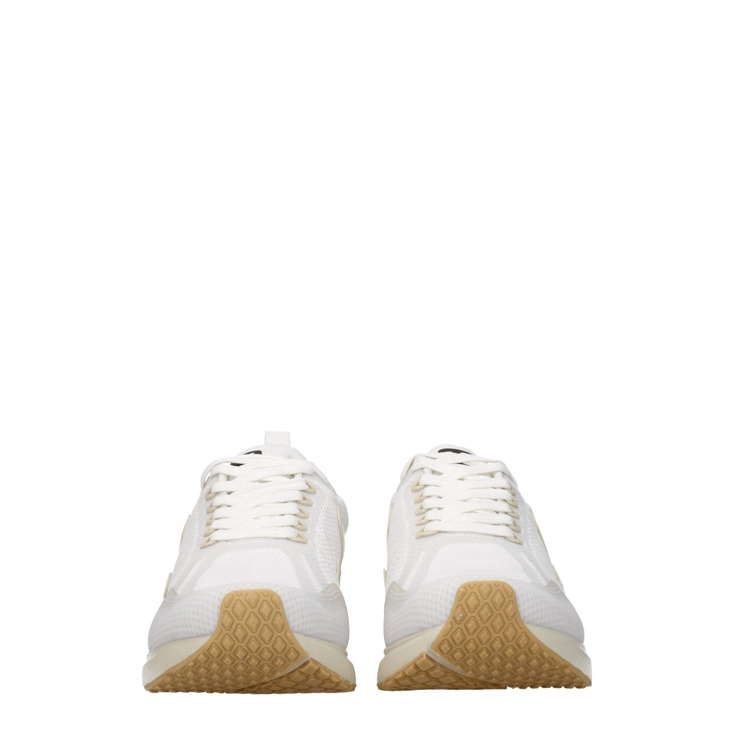 Veja White Fabric Sneakers Veja