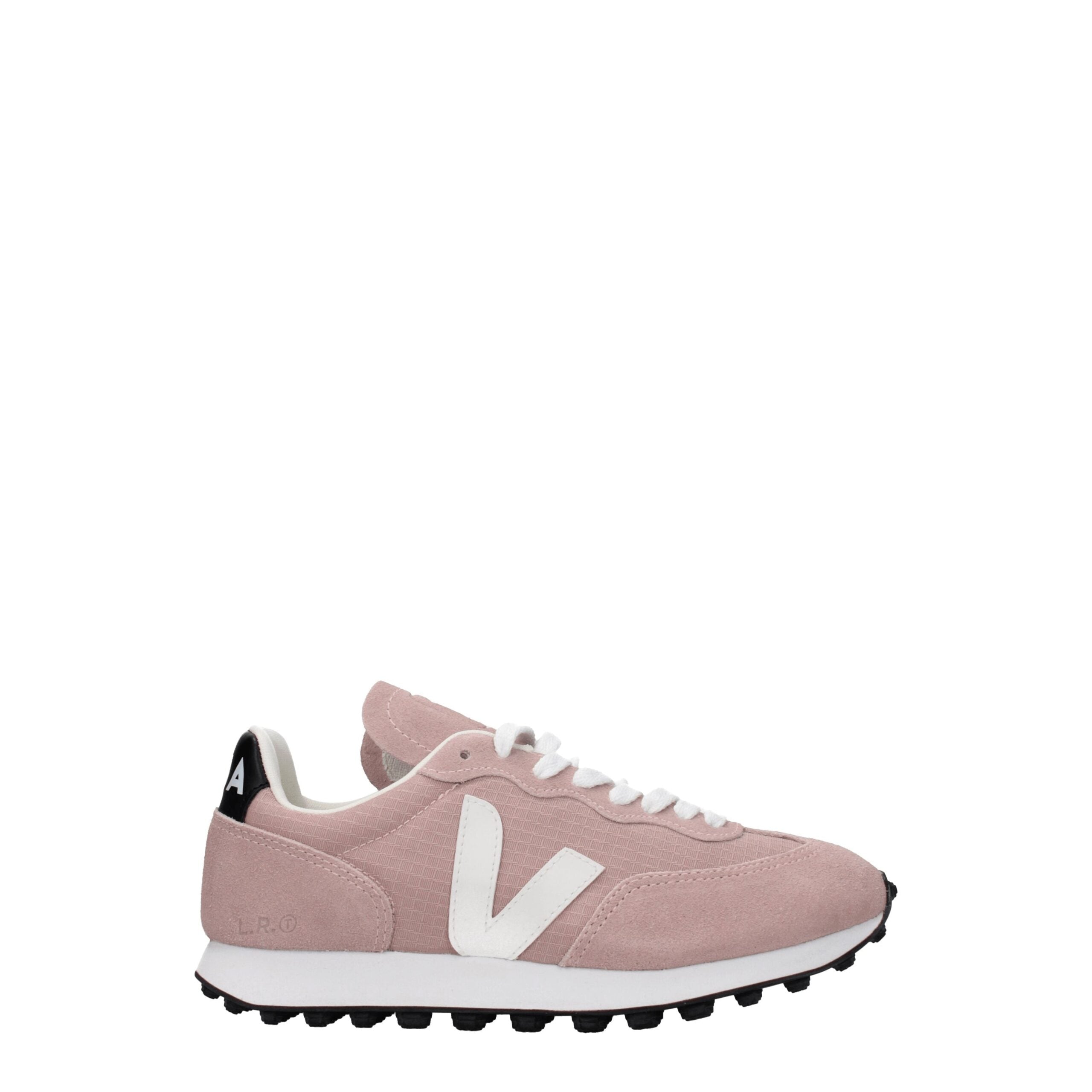 Veja Pink Leather Sneakers Veja