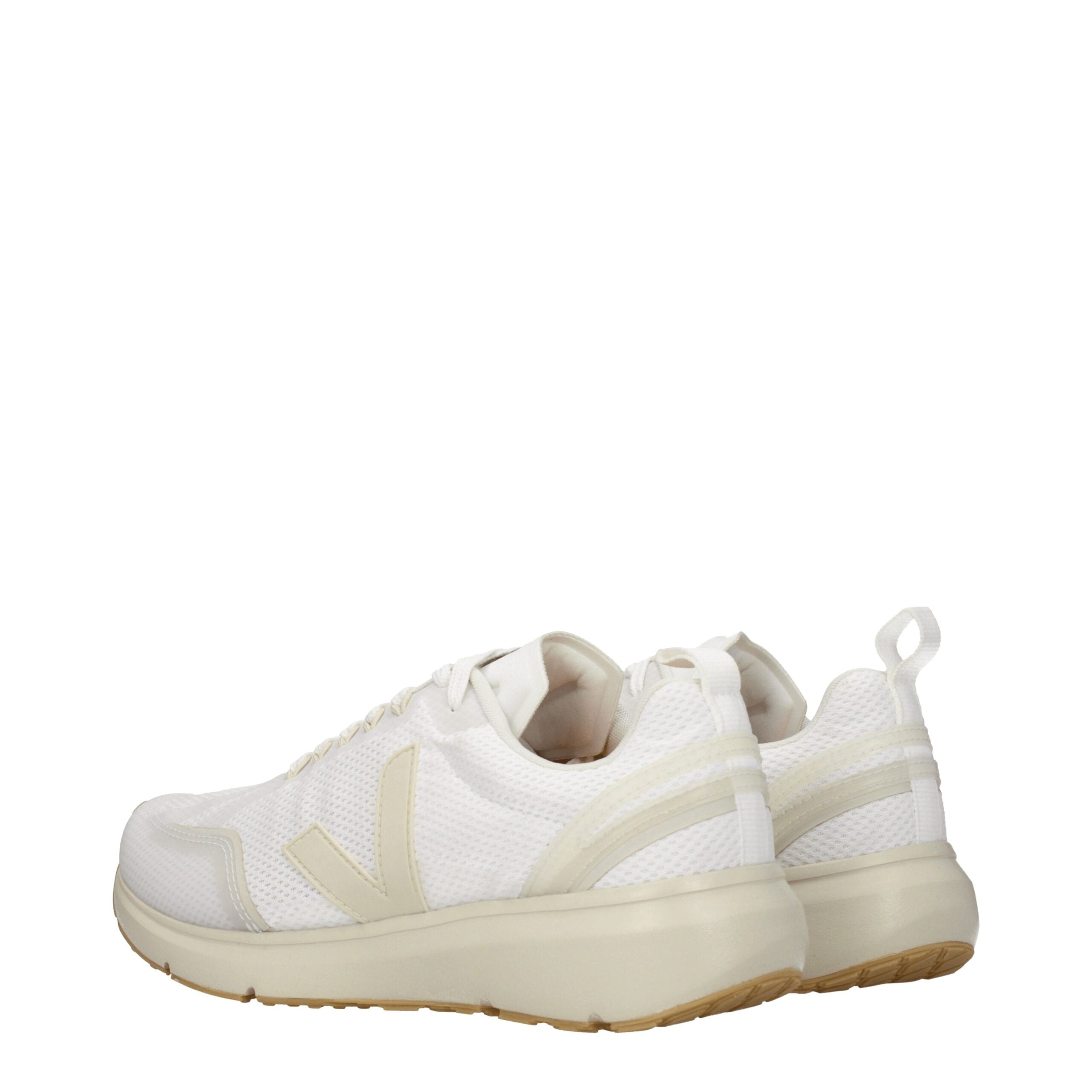 Veja White Fabric Sneakers Veja