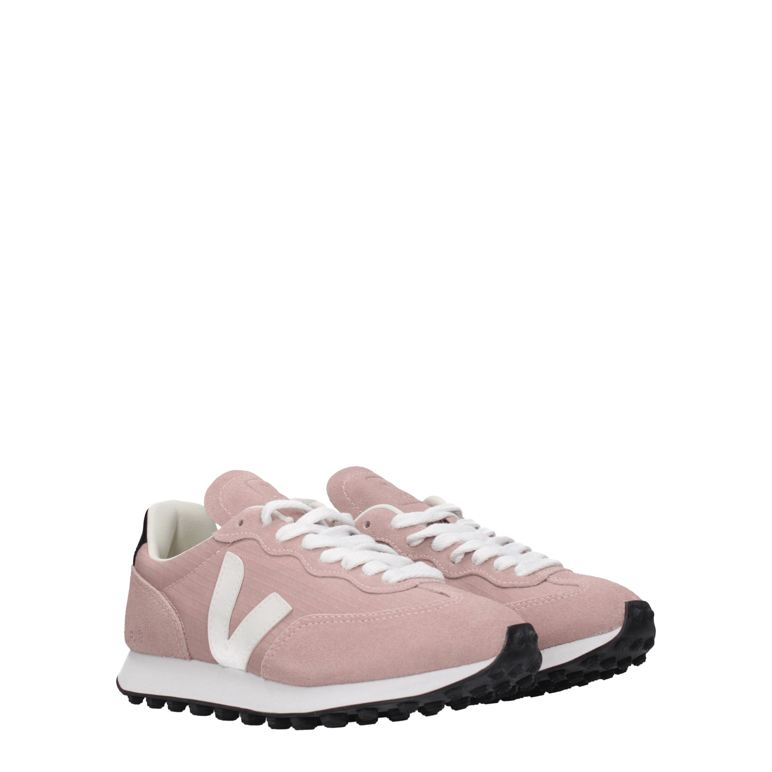 Veja Pink Leather Sneakers Veja