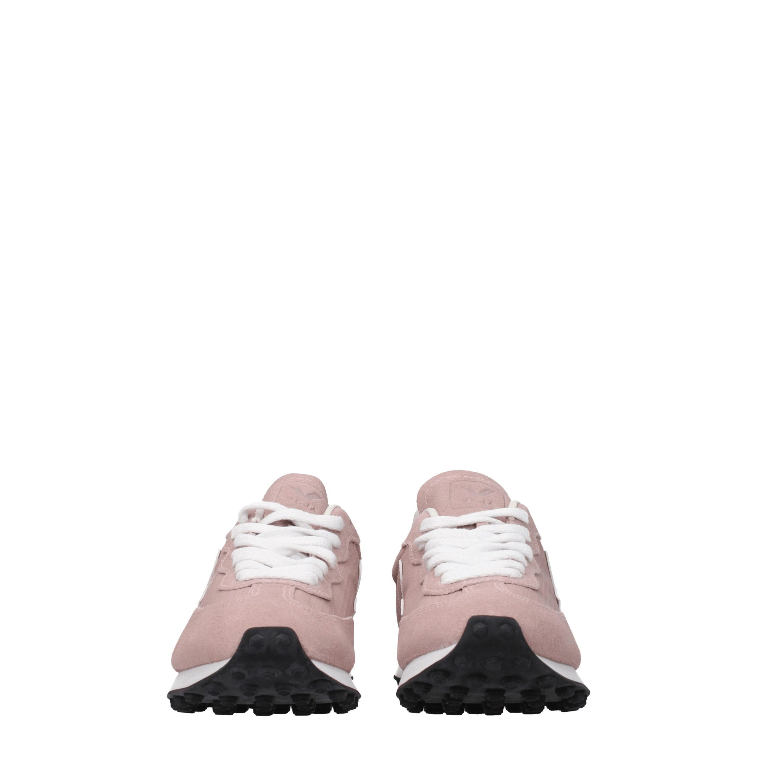 Veja Pink Leather Sneakers Veja