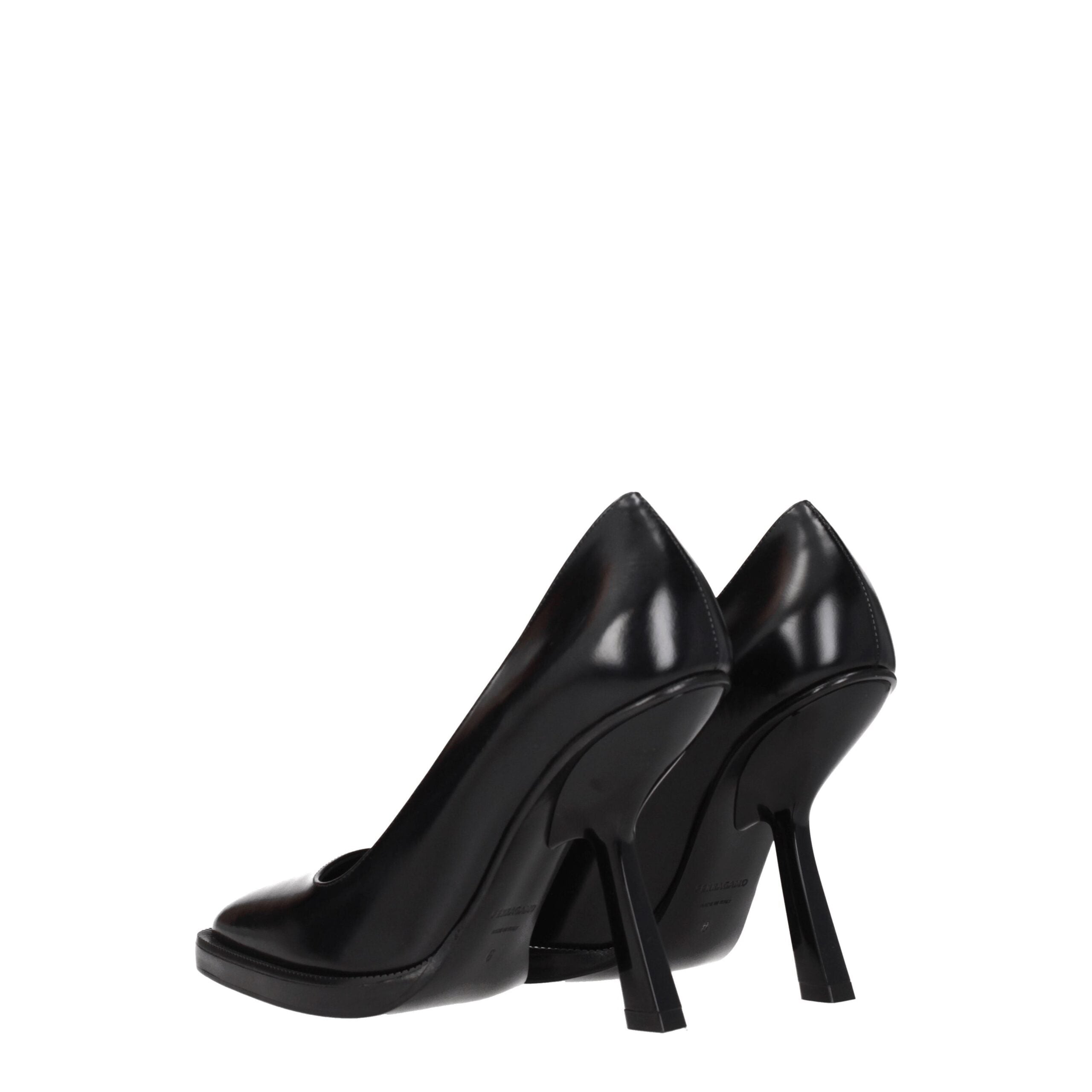 Salvatore Ferragamo Black Leather Broch Salvatore Ferragamo