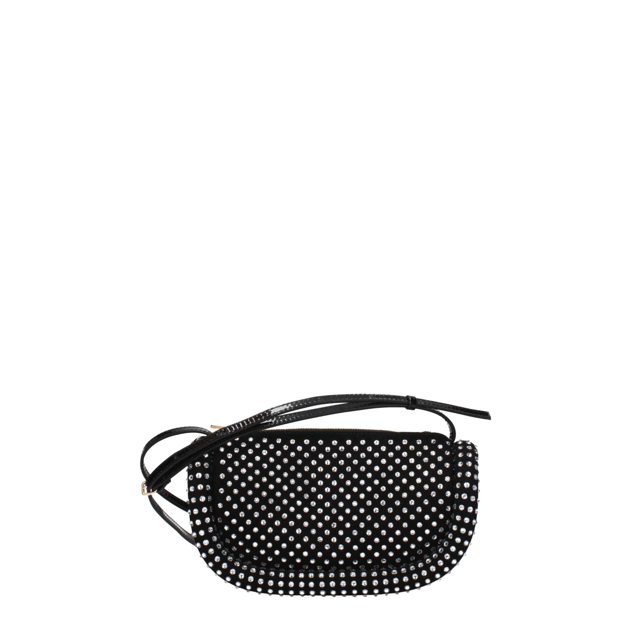Bolsa transversal de couro preto Jw Anderson
