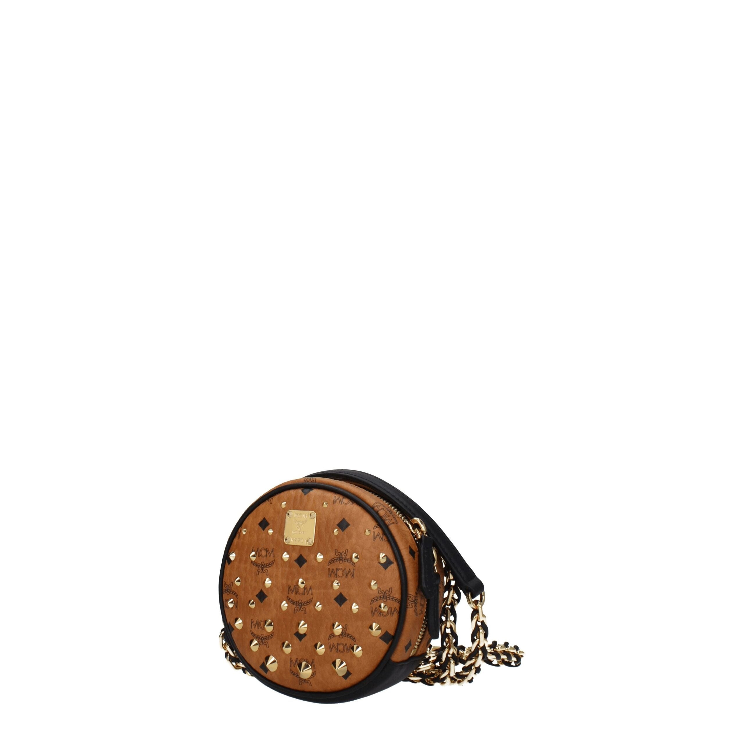 MCM Brown Leather Crossbody Bag MCM