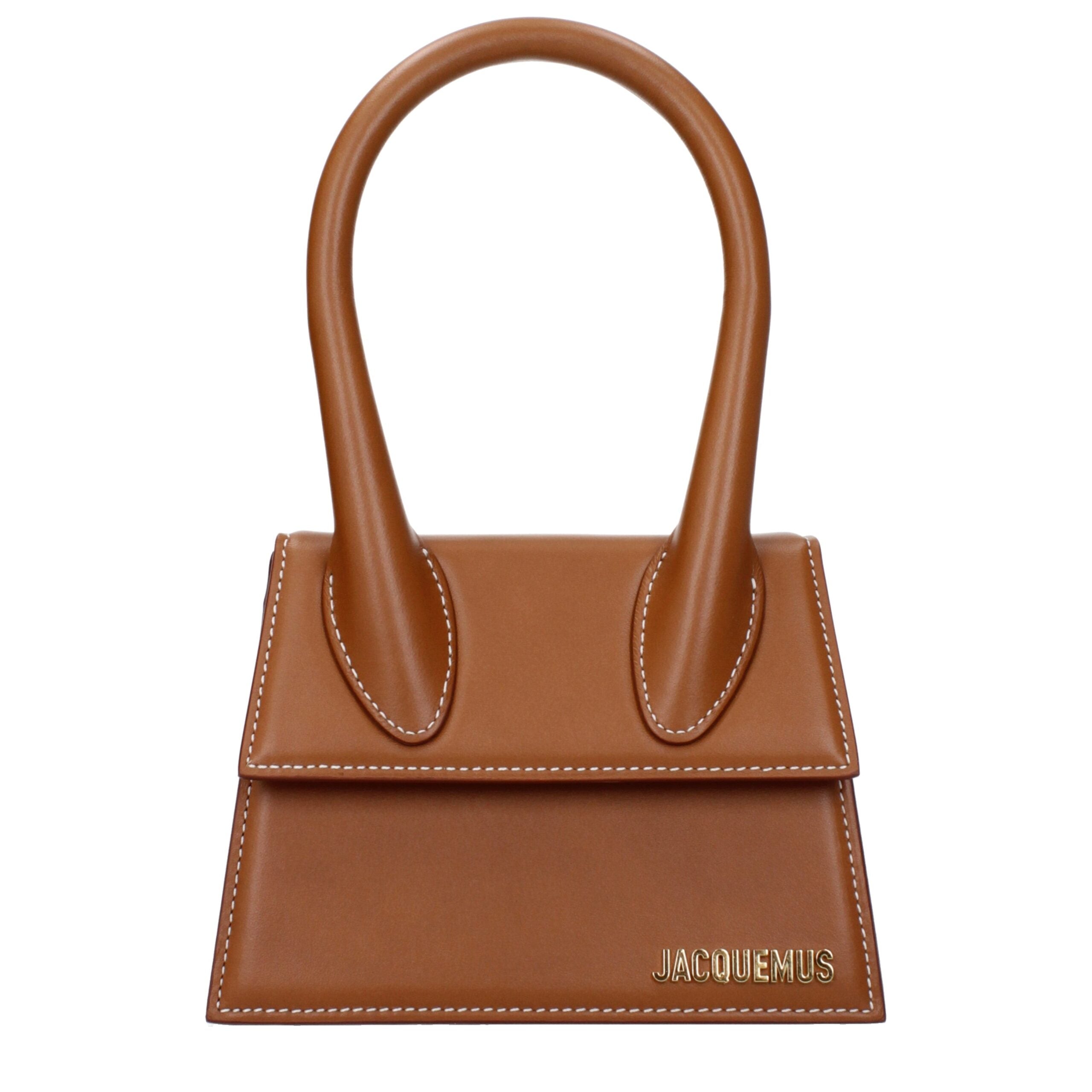 Jacquemus Brown Leather Handbag Jacquemus