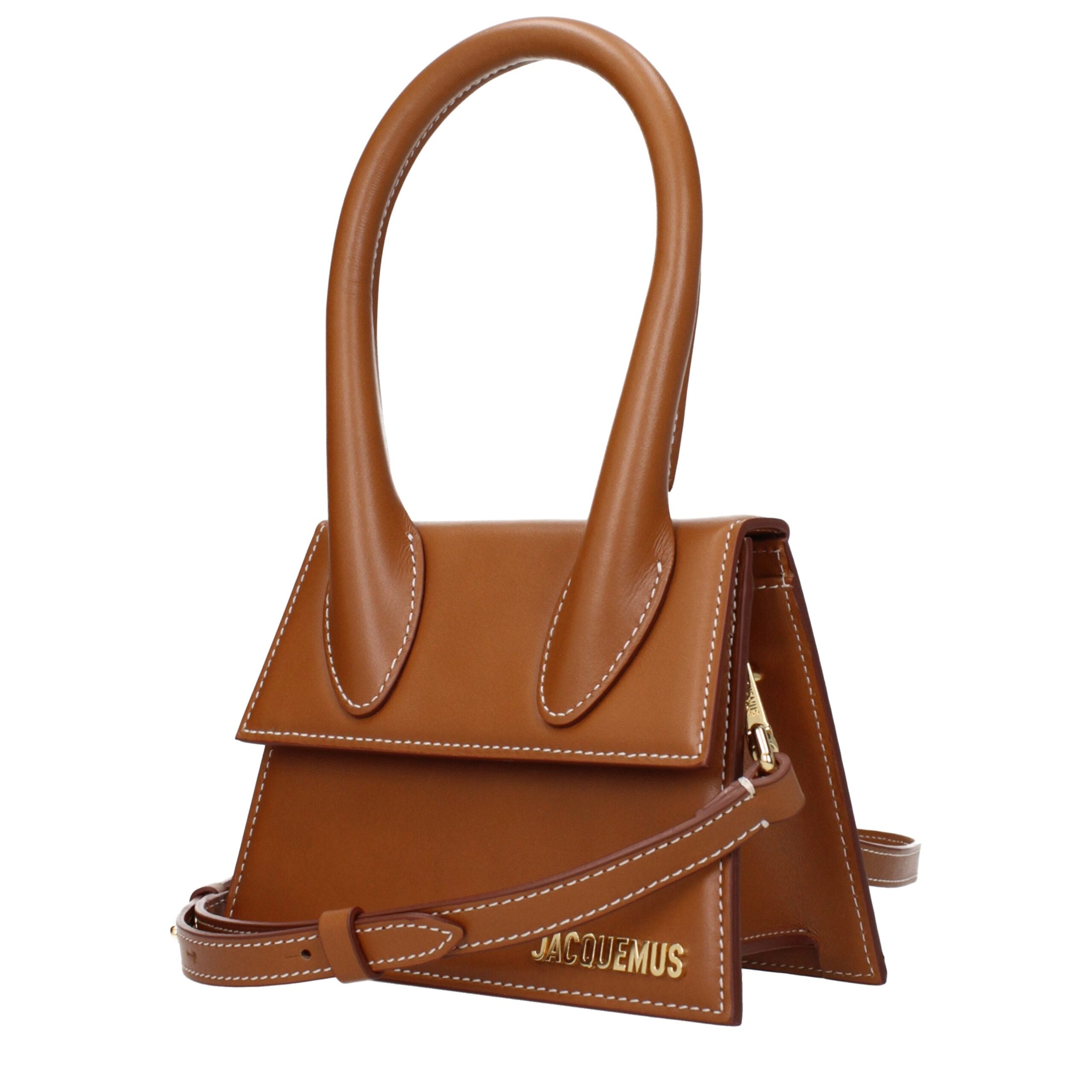 Jacquemus Brown Leather Handbag Jacquemus