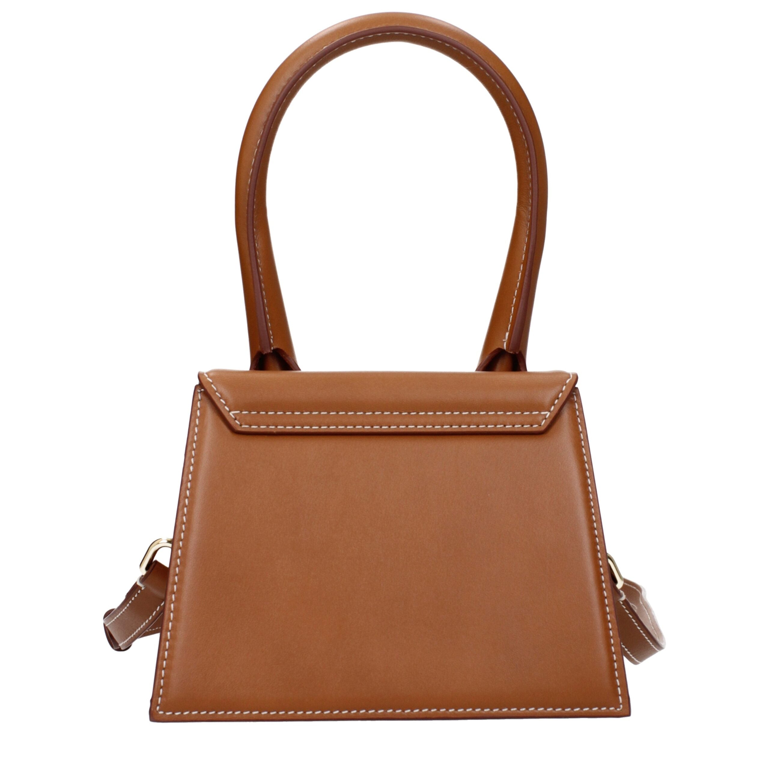 Jacquemus Brown Leather Handbag Jacquemus