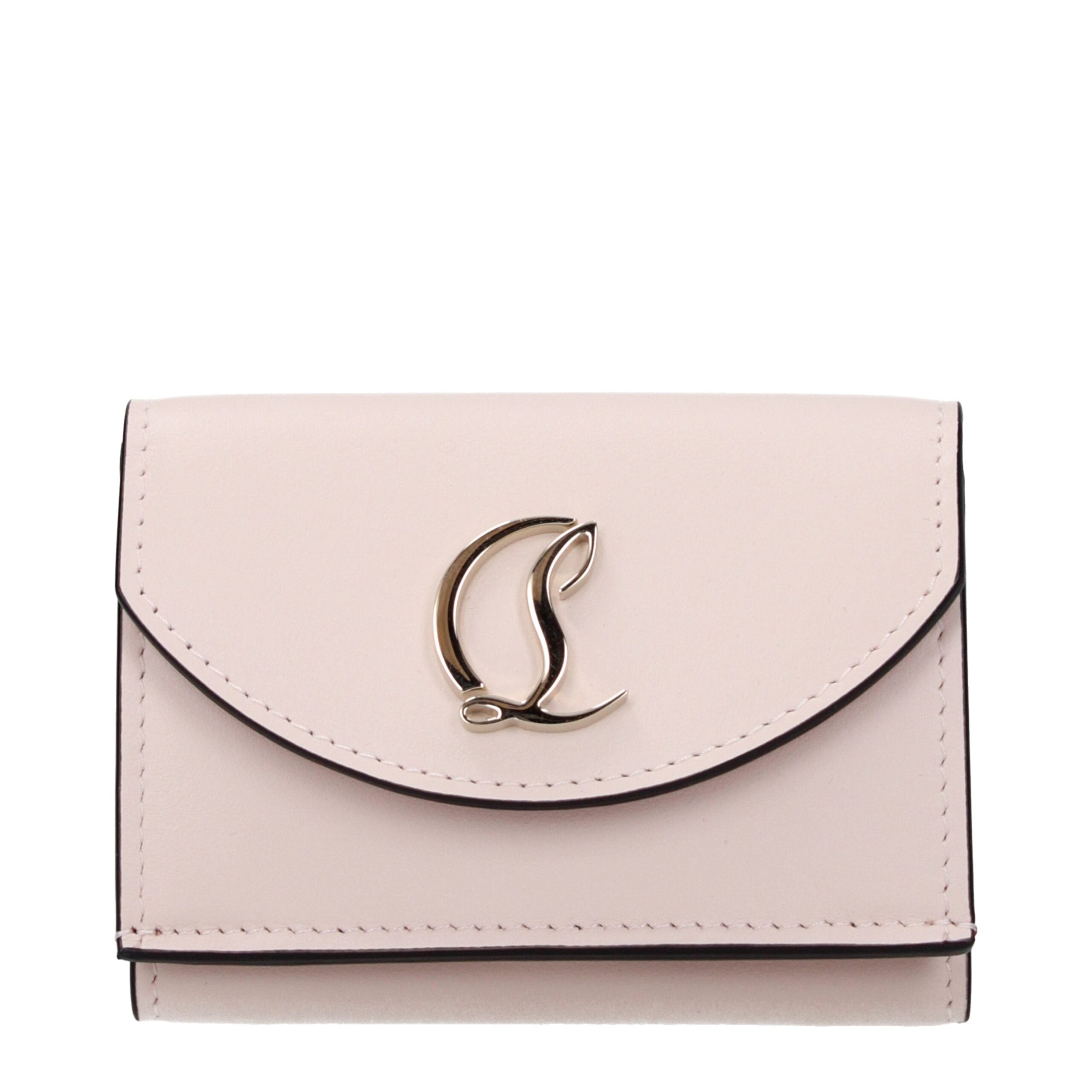 Christian Louboutin Beige Leather Wallet Christian Louboutin