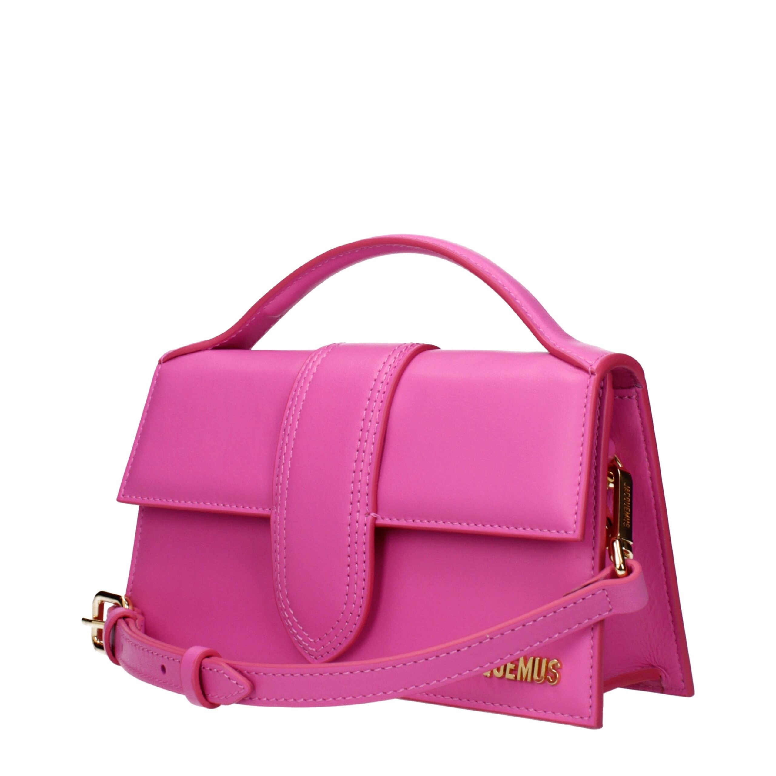 Jacquemus Pink Leather Handbag Jacquemus