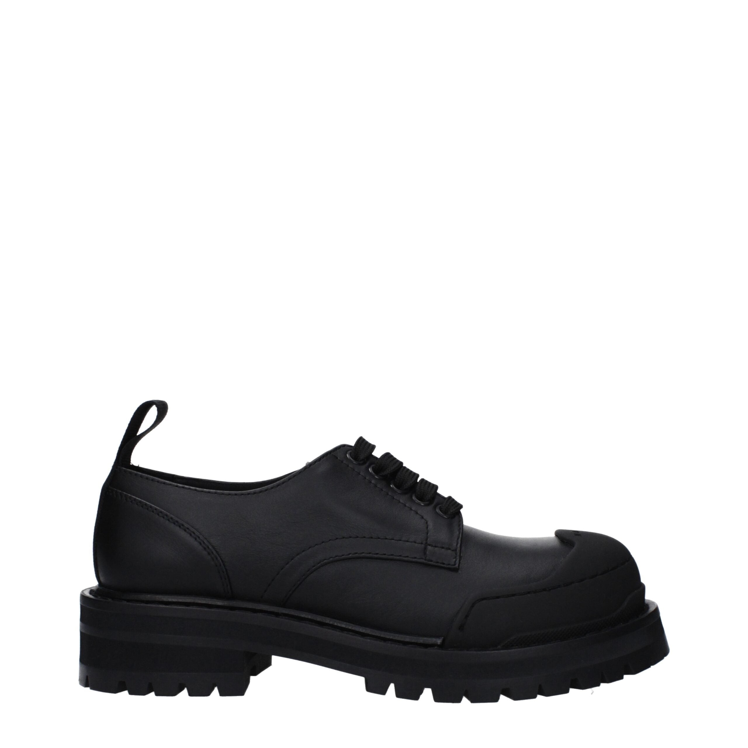 Marni Black Leather Sneakers Marni
