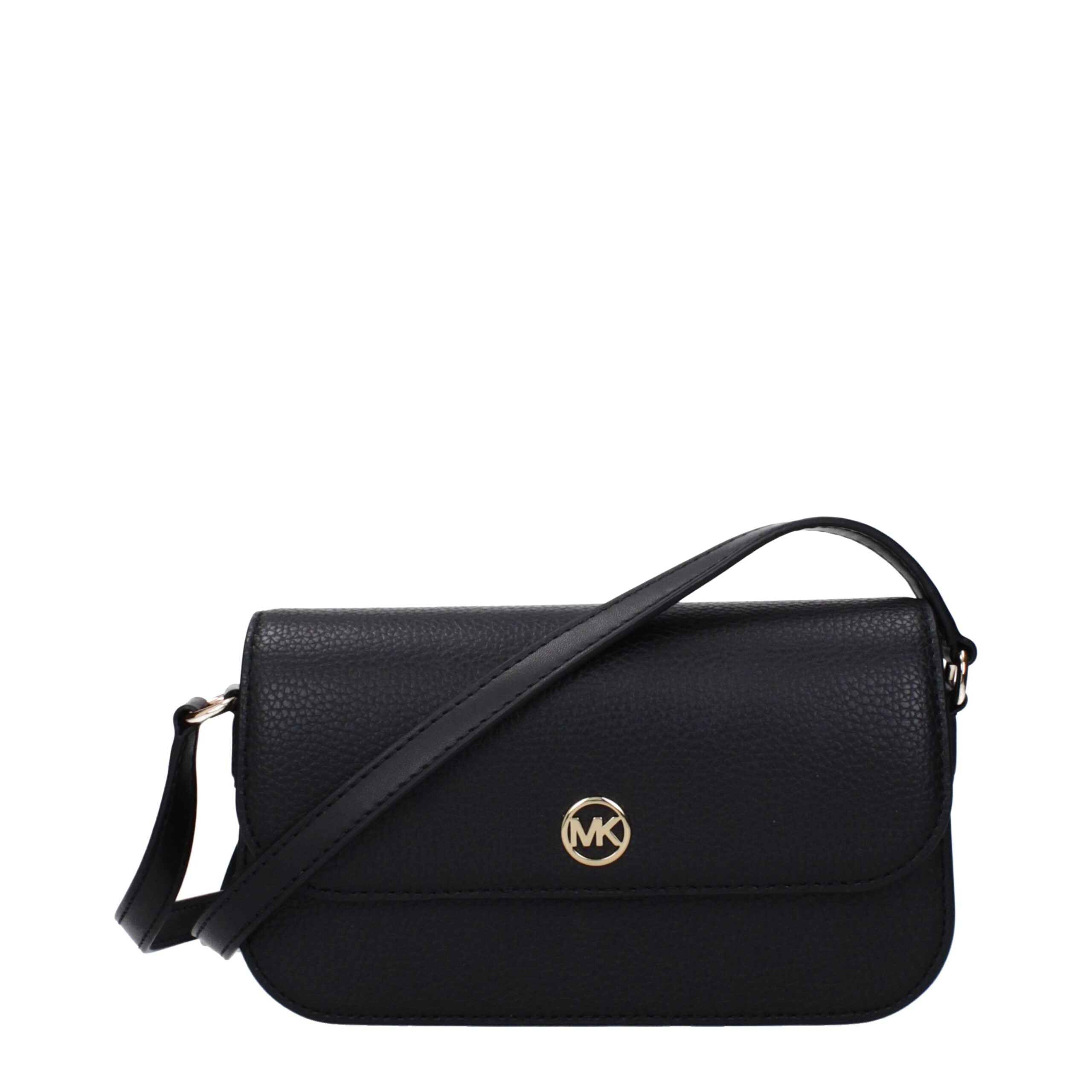 Michael Kors Black Leather Crossbody Bag Michael Kors