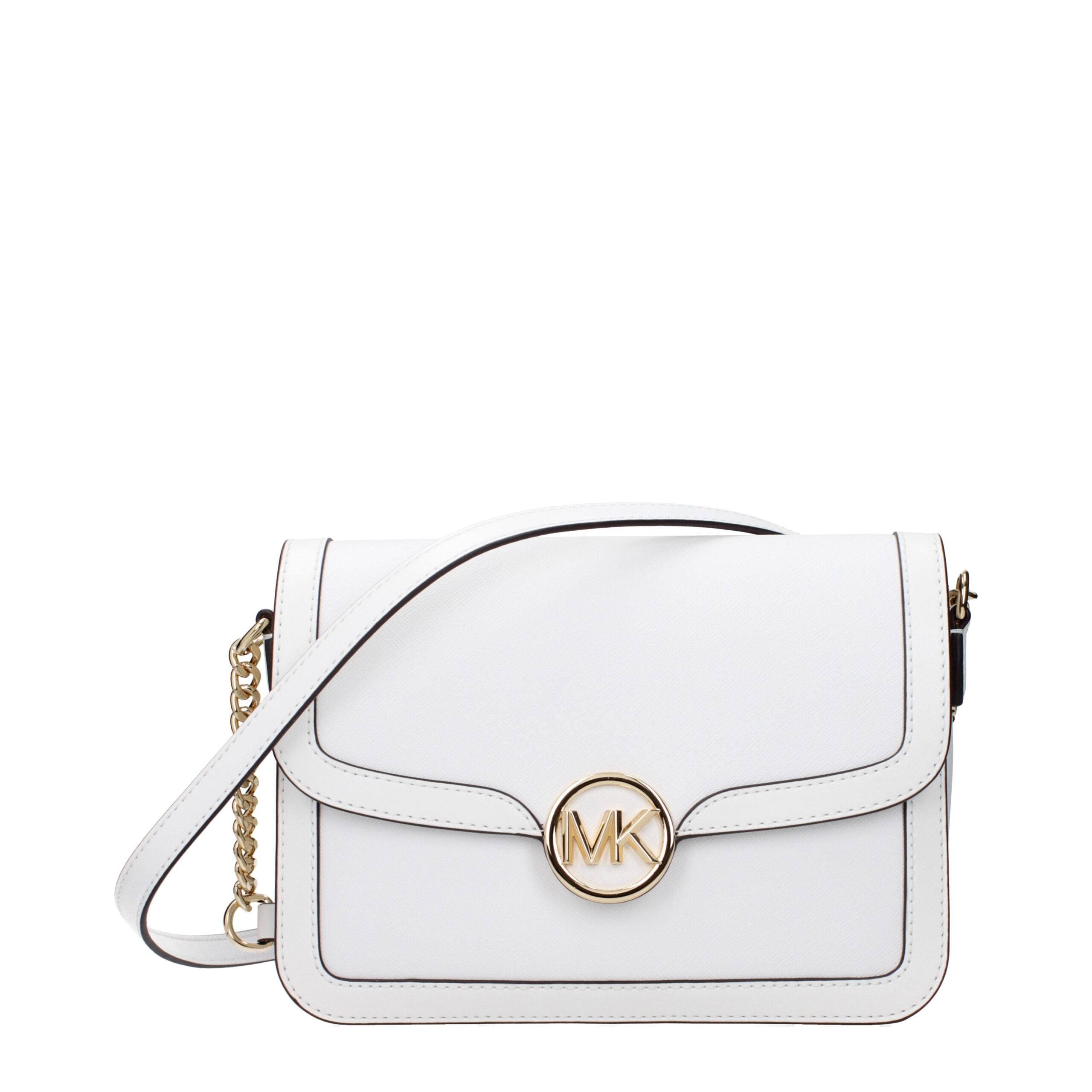 Michael Kors White Leather Crossbody Bag Michael Kors