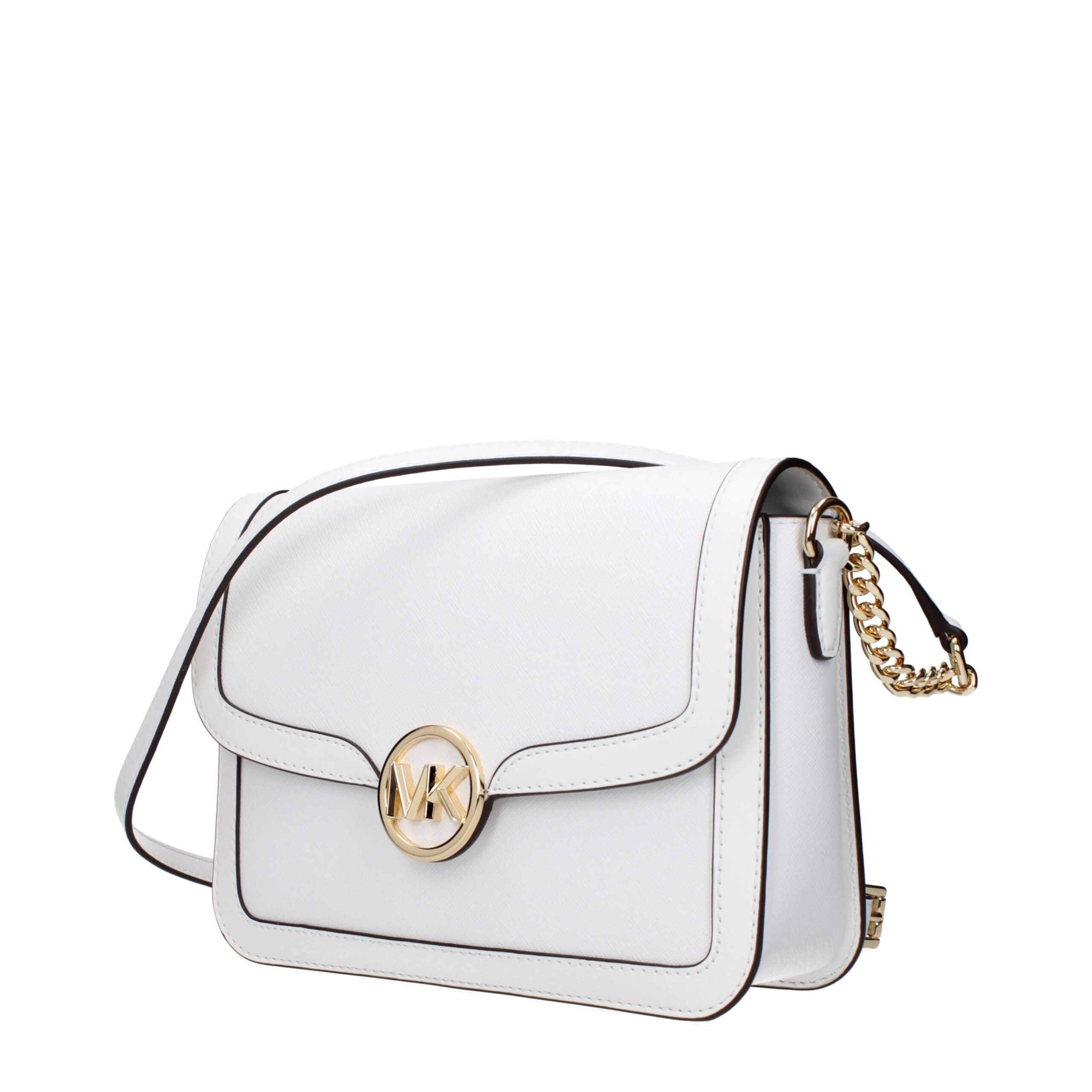 Michael Kors White Leather Crossbody Bag Michael Kors