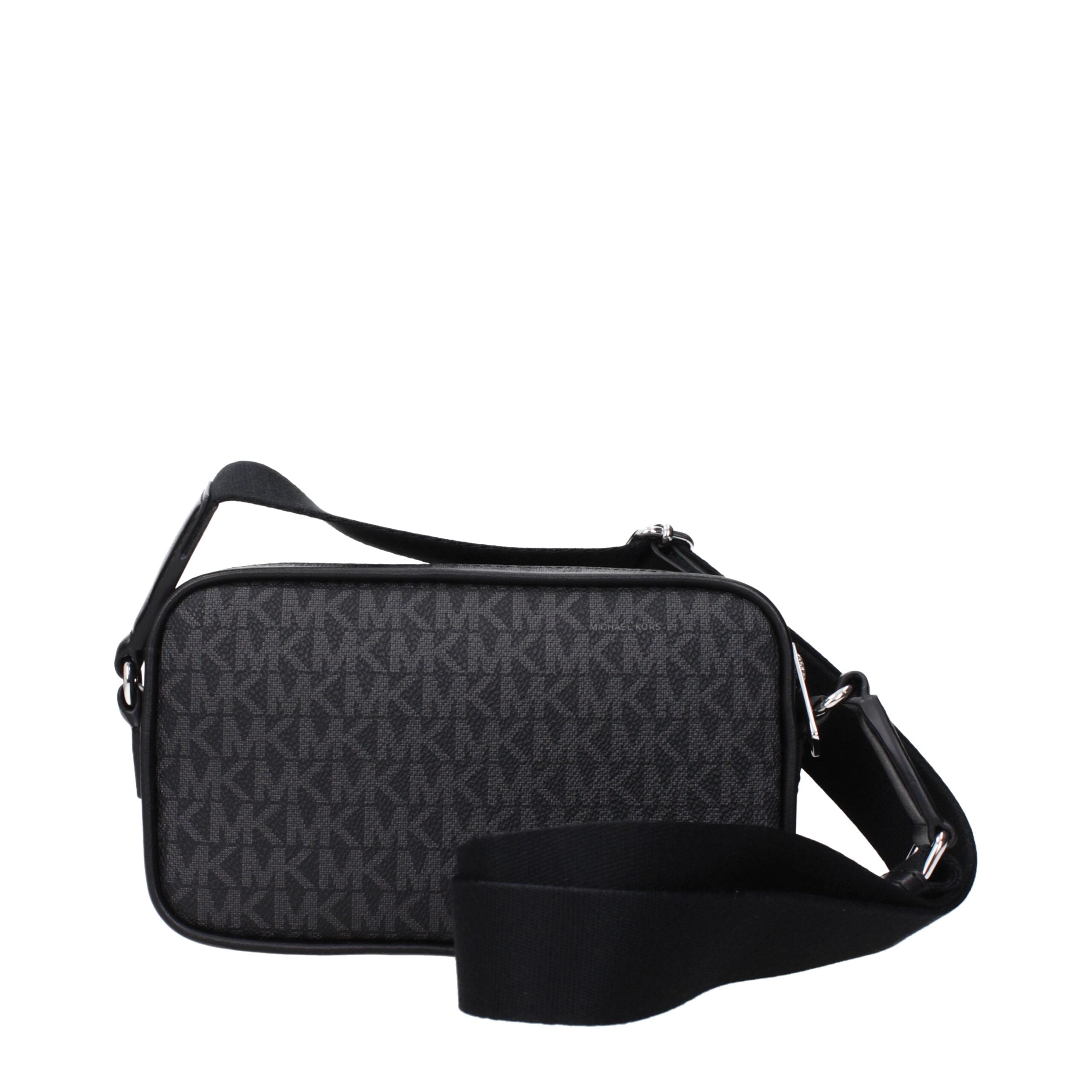 Michael Kors Black Fabric Crossbody Bag Michael Kors