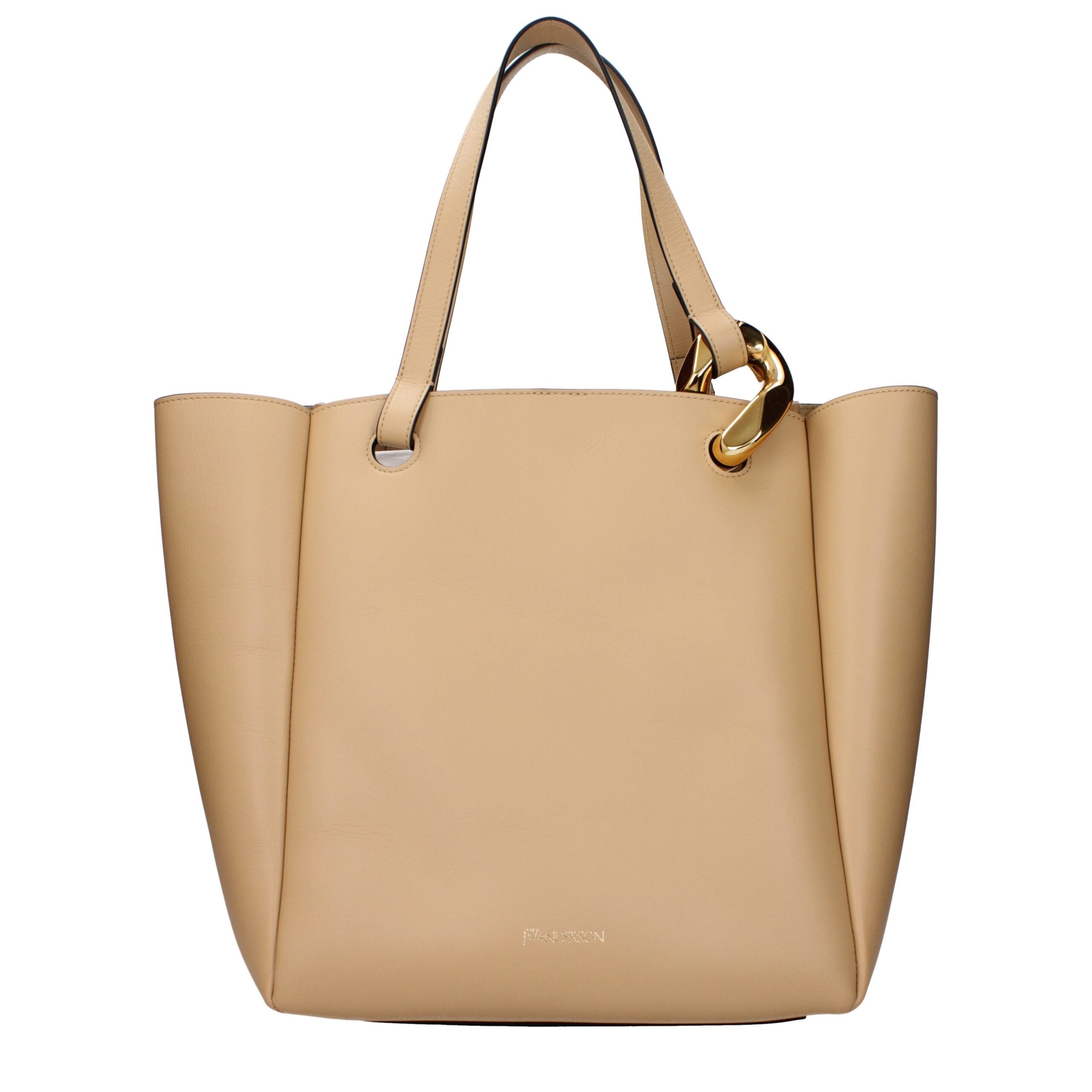 Jw Anderson Beige Leather Shoulder Bag Jw Anderson