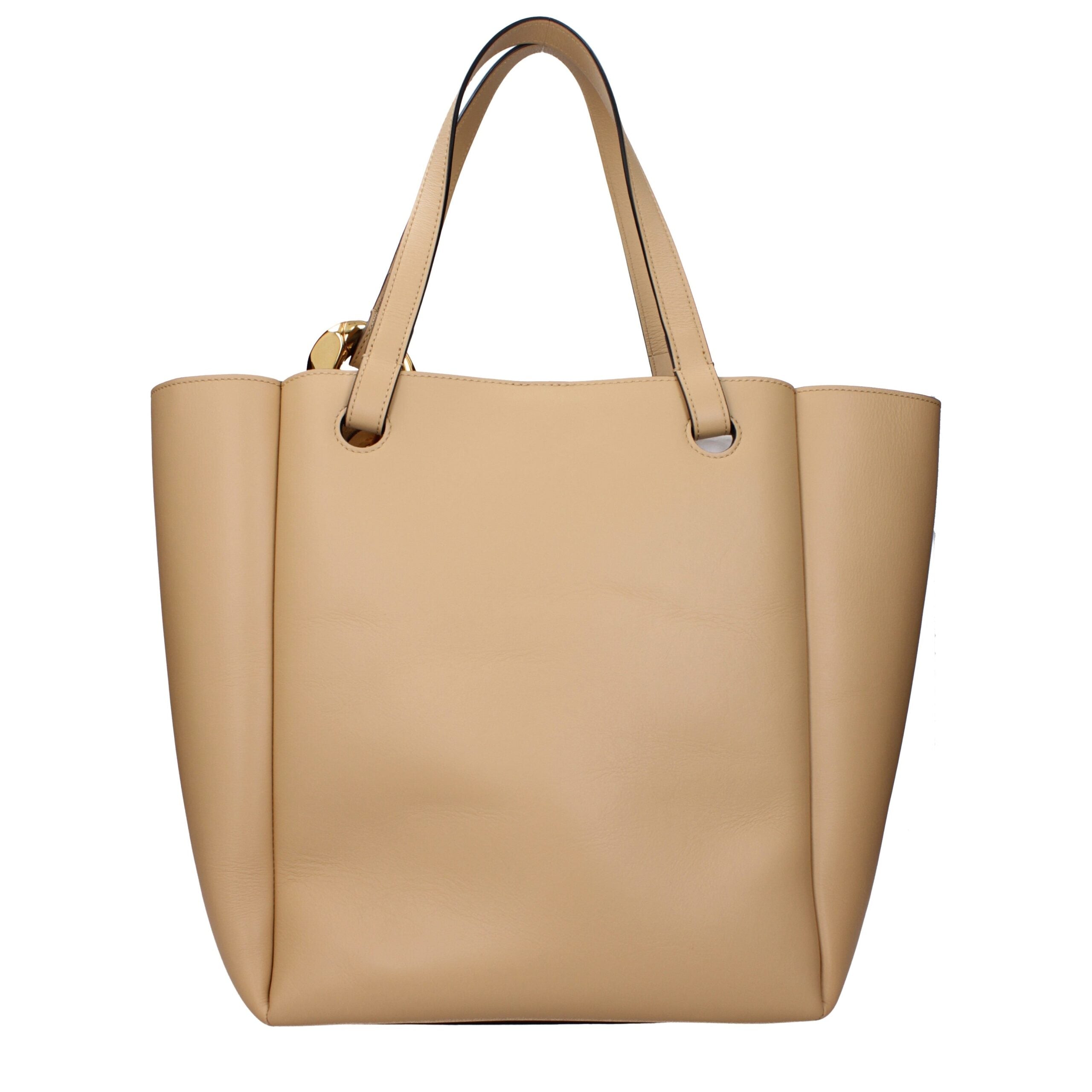 Jw Anderson Beige Leather Shoulder Bag Jw Anderson