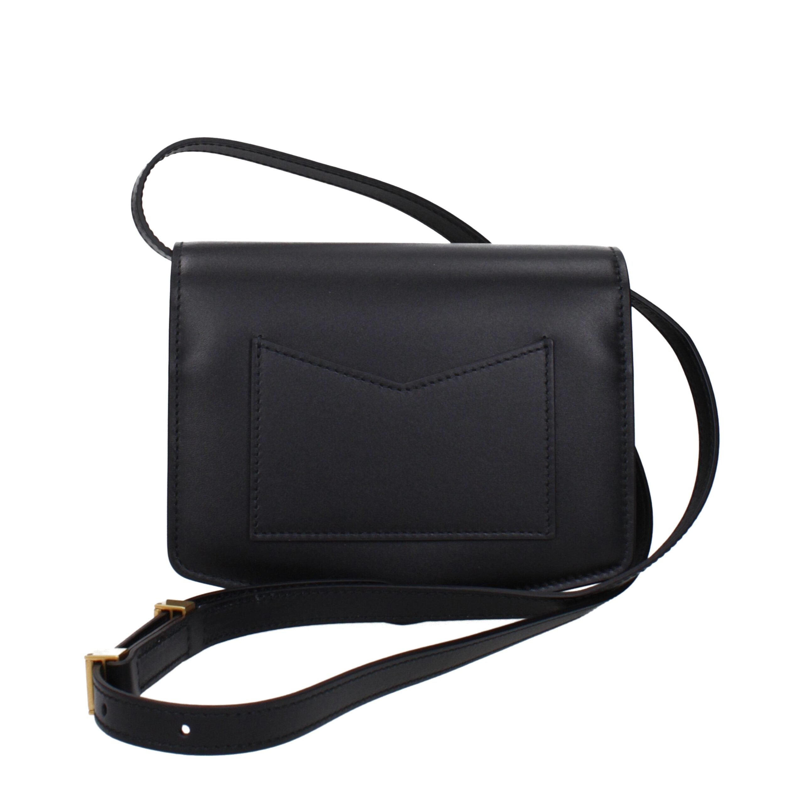 Alaïa Black Leather Crossbody Bag Alaïa