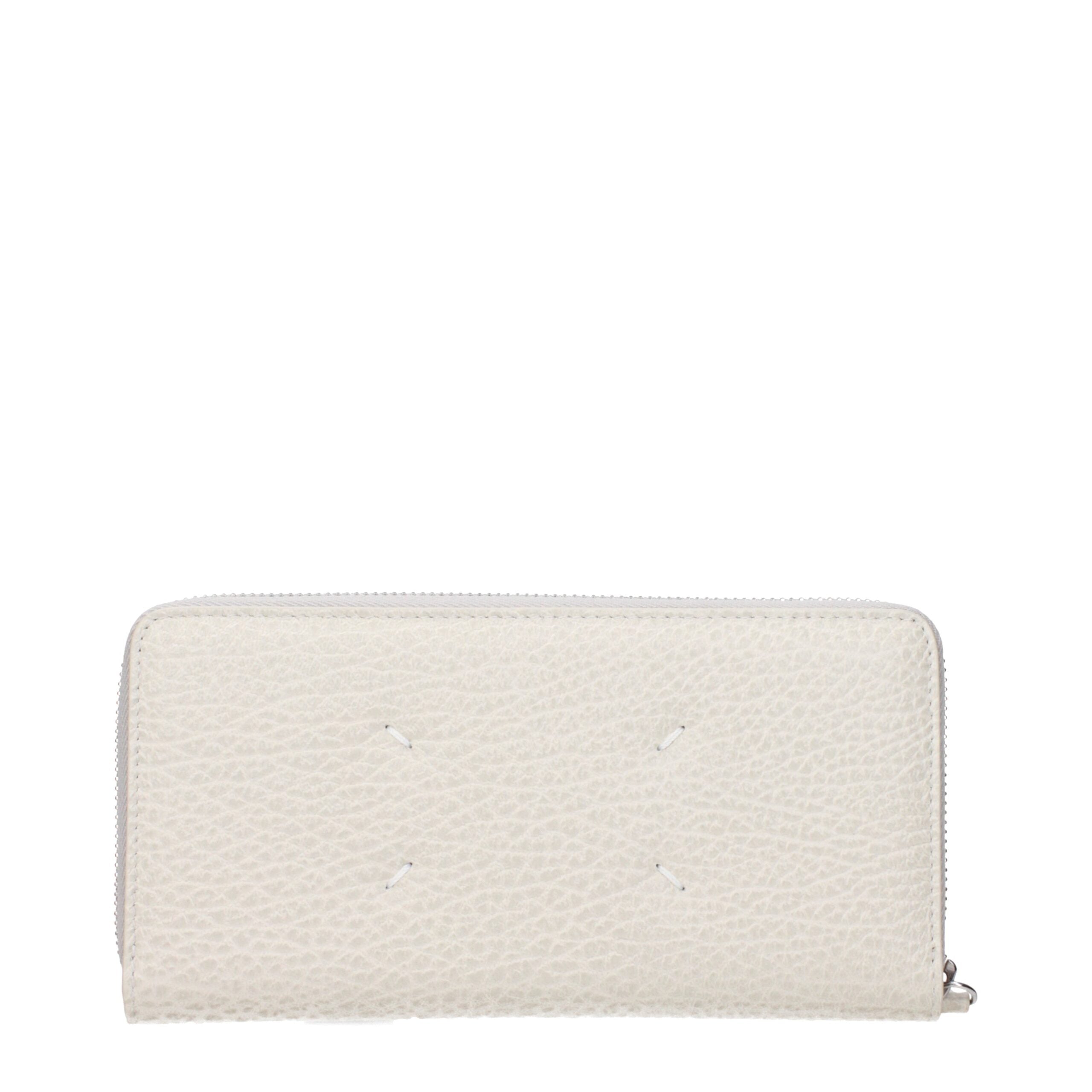 Maison Margiela Beige Leather Wallet Maison Margiela