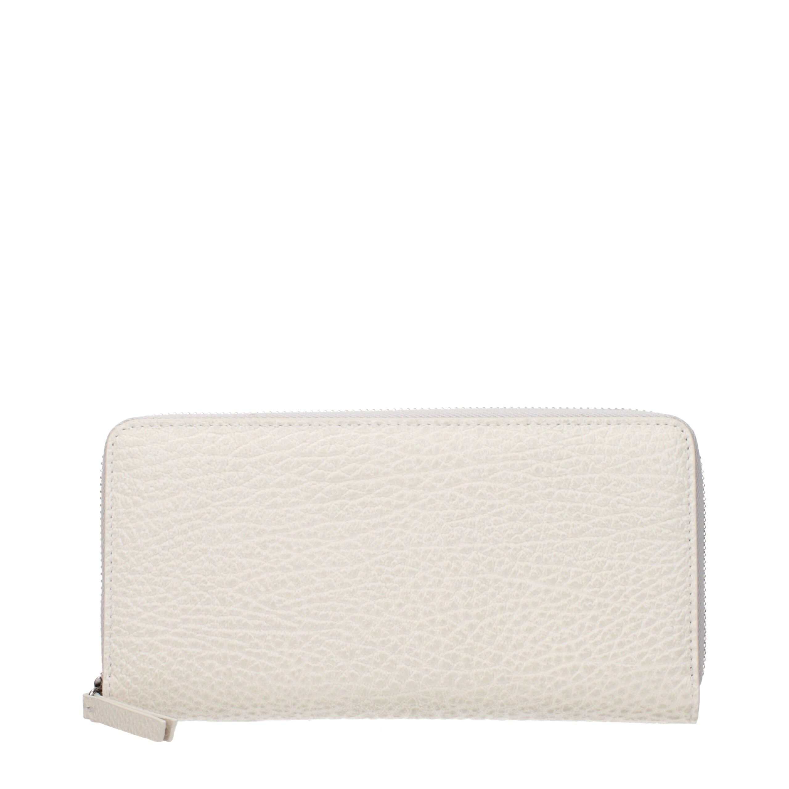 Maison Margiela Beige Leather Wallet Maison Margiela