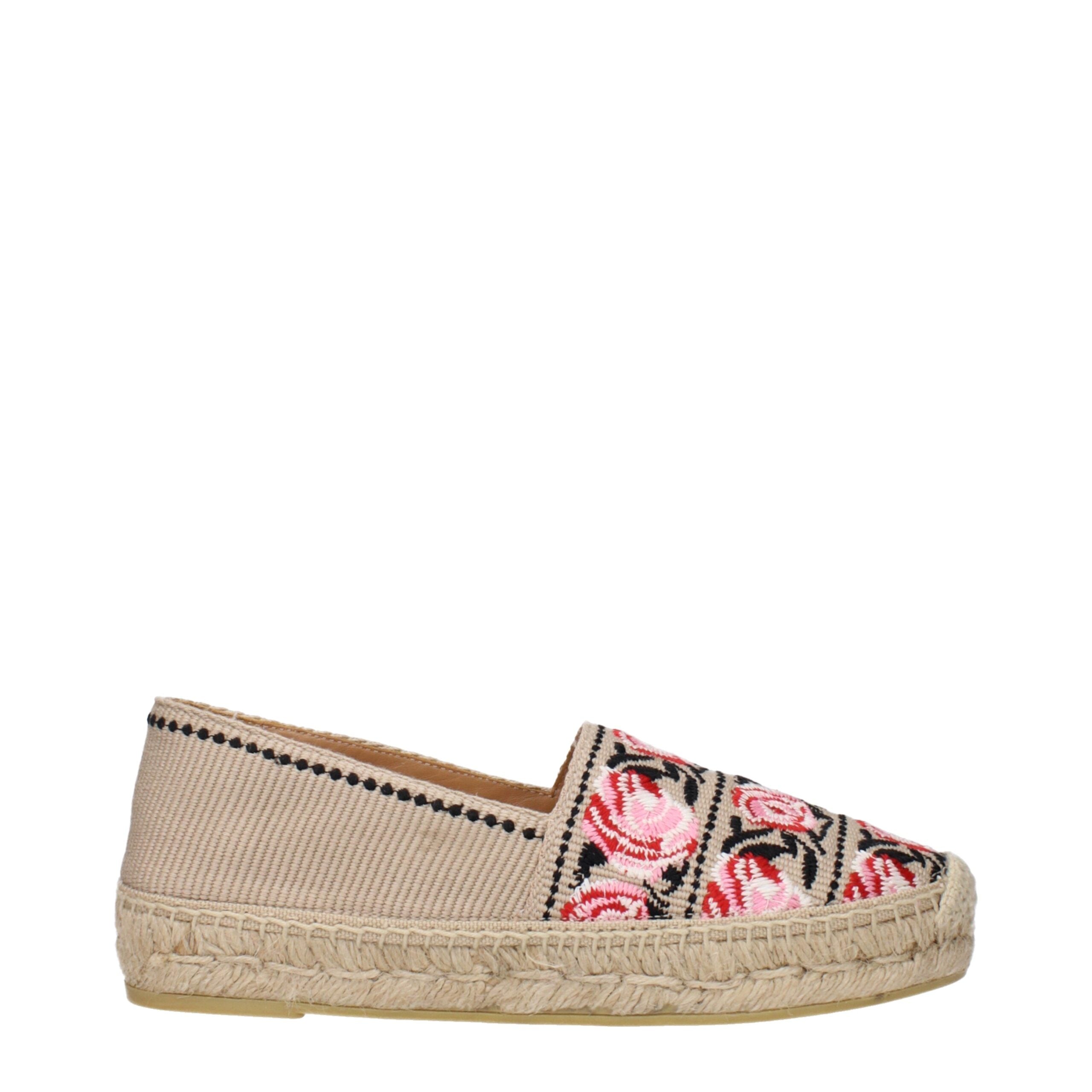 Prada Beige Fabric Espadrille Prada