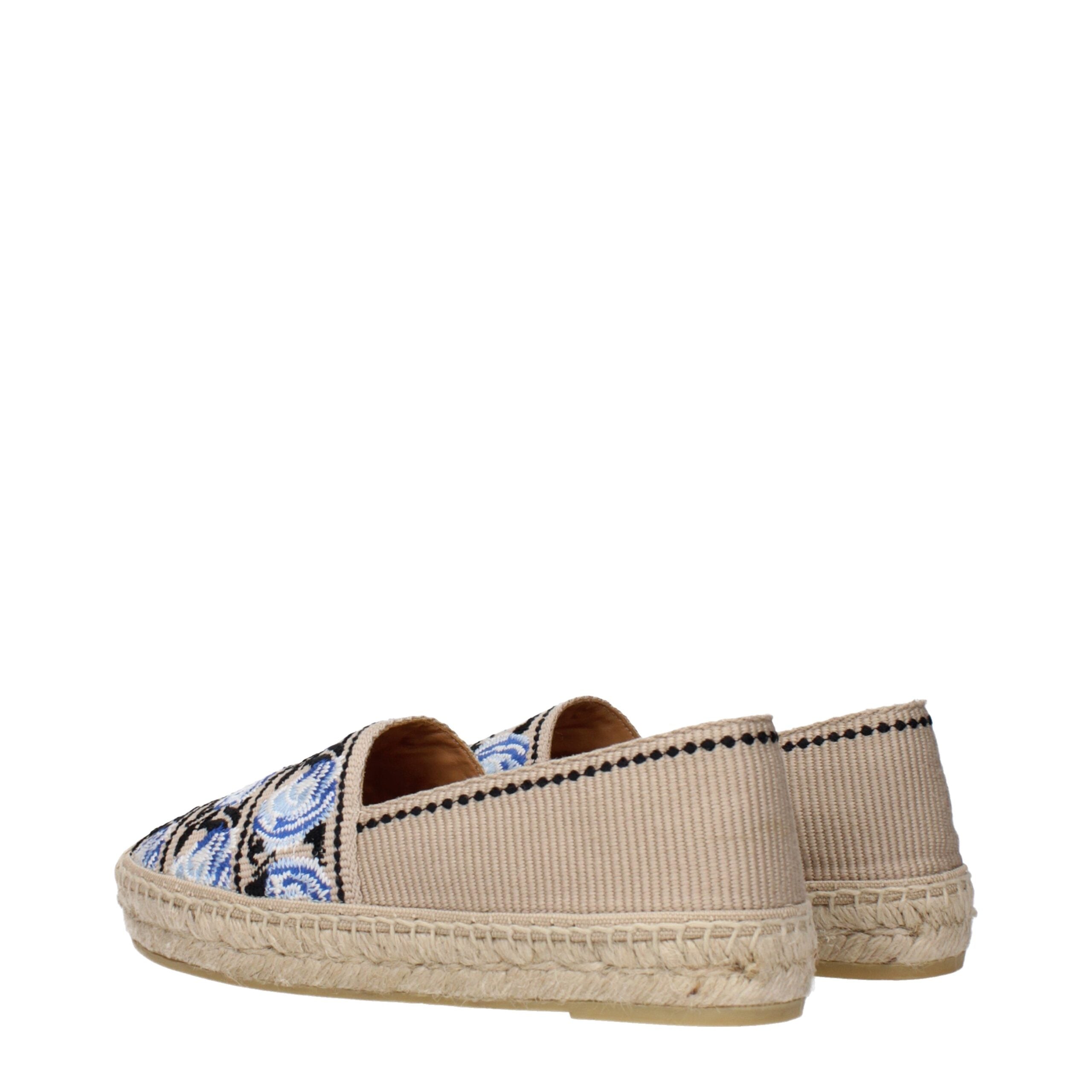 Prada Beige Fabric Espadrille Prada