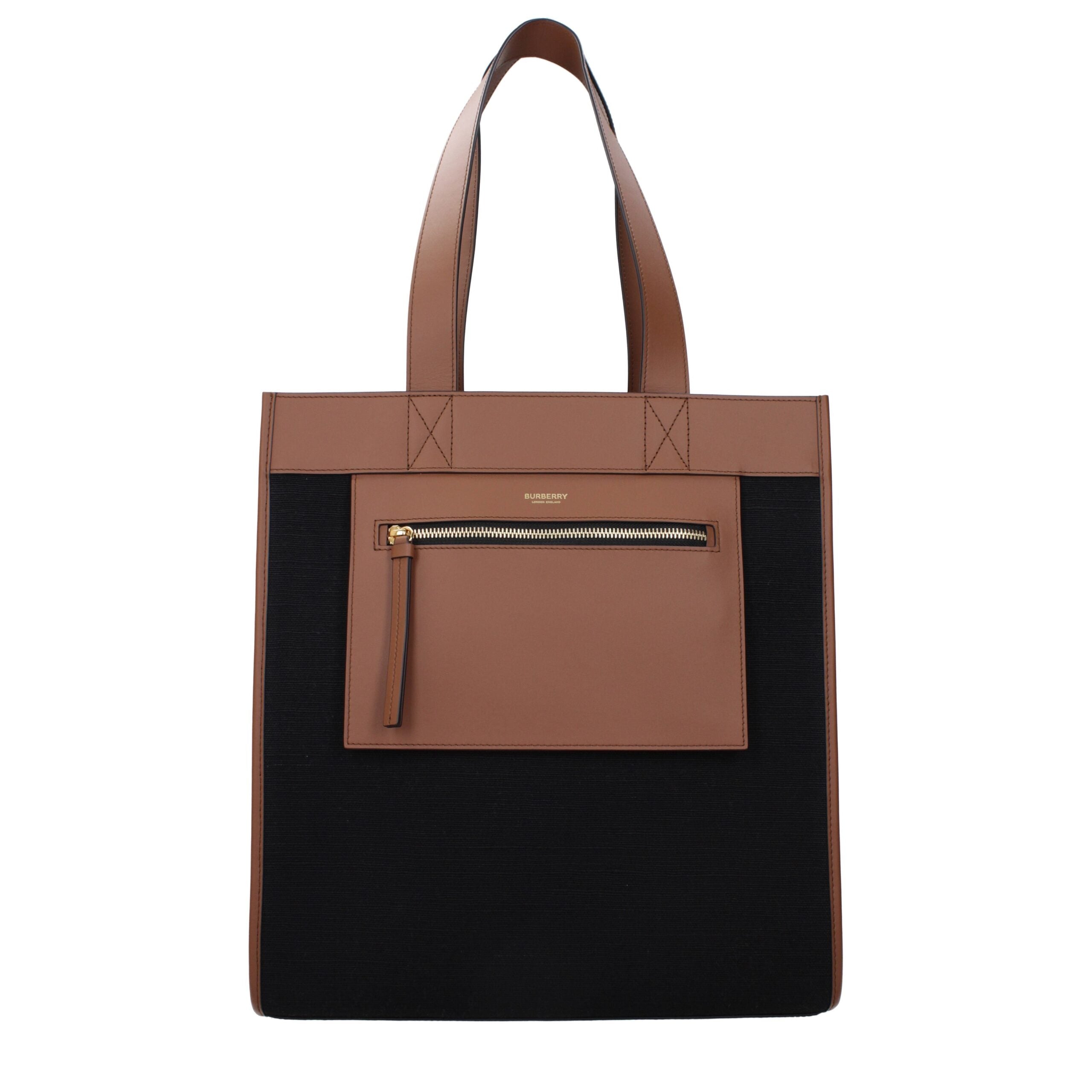 Burberry Black Fabric Shoulder Bag Burberry