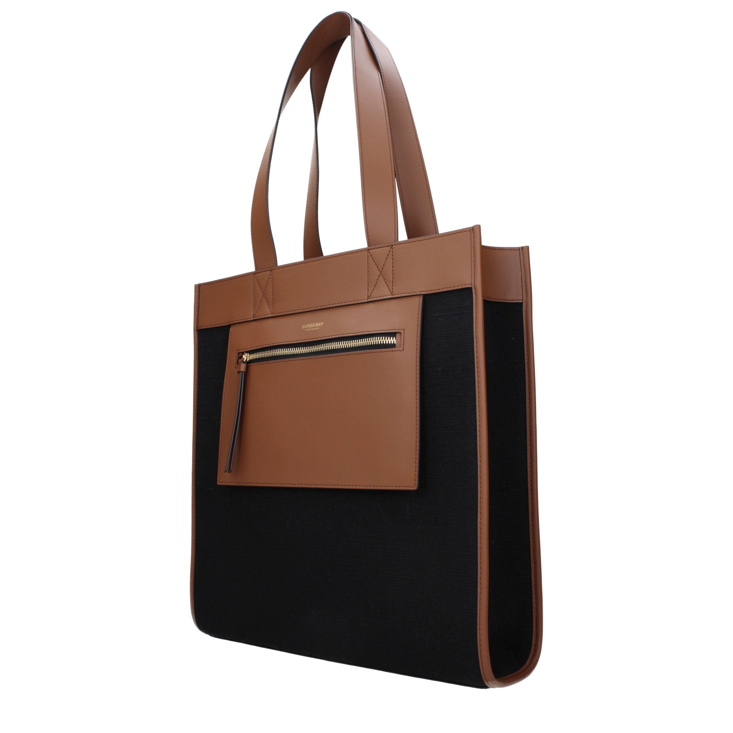 Burberry Black Fabric Shoulder Bag Burberry