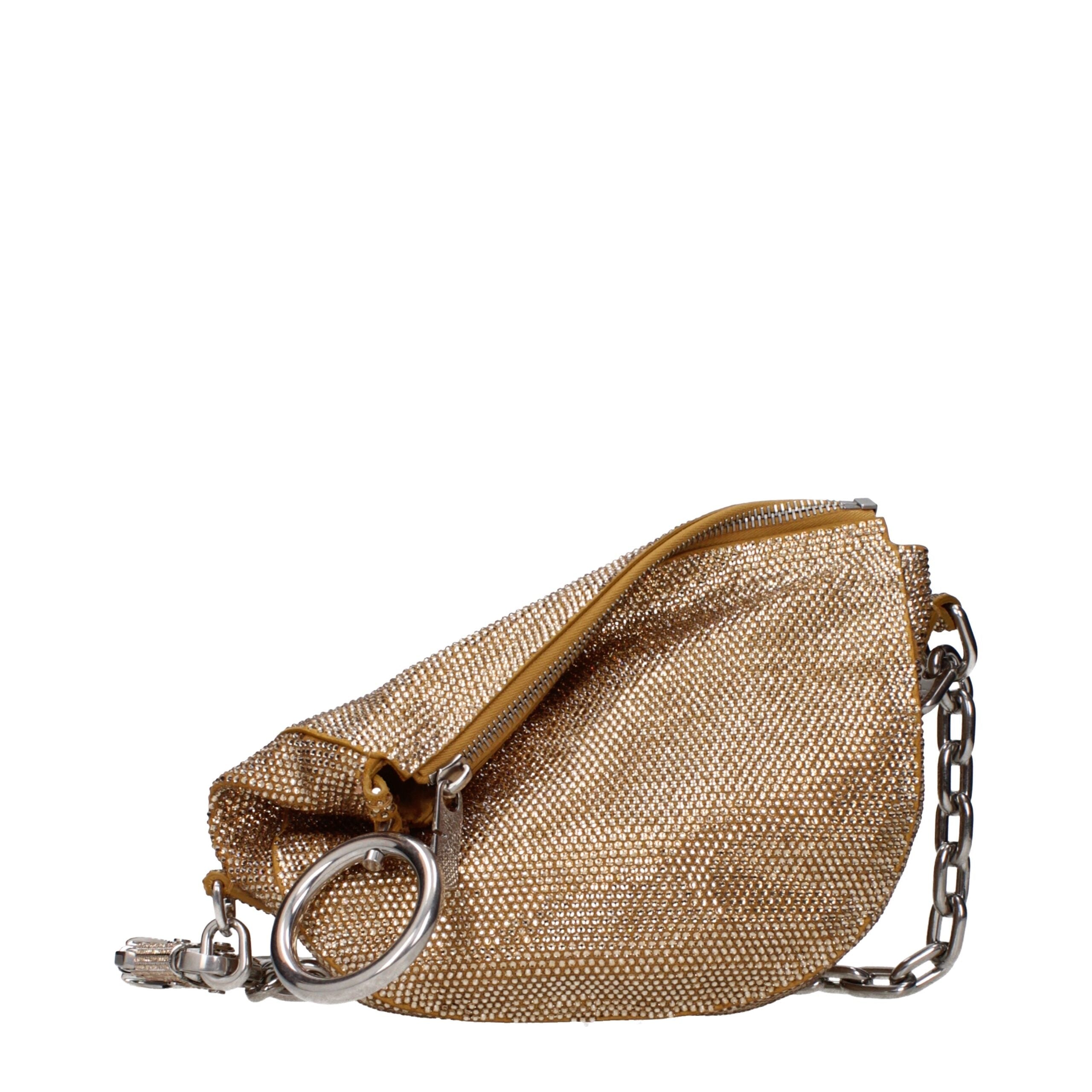 Burberry Beige Leather Shoulder Bag Burberry