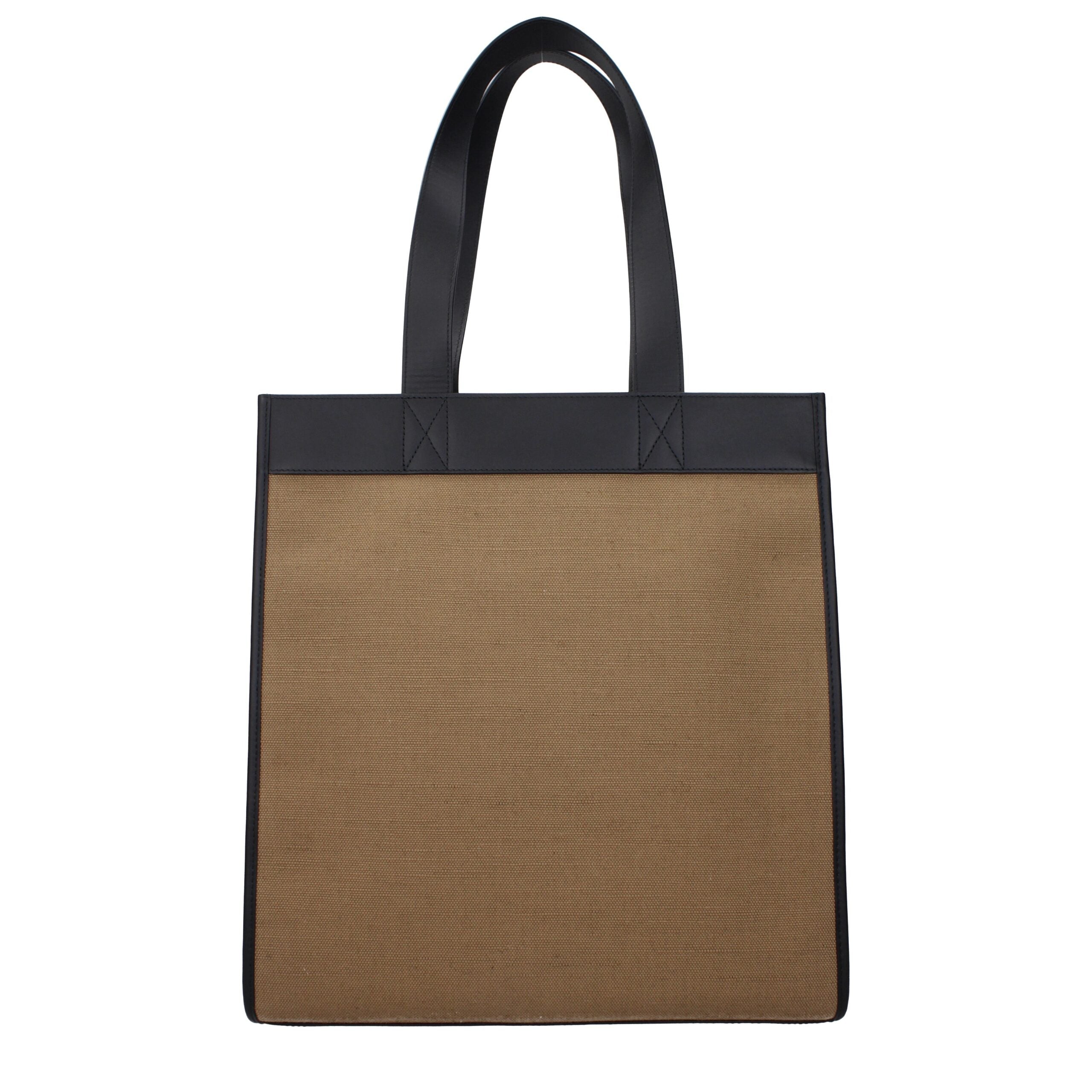 Burberry Brown Fabric Shoulder Bag Burberry