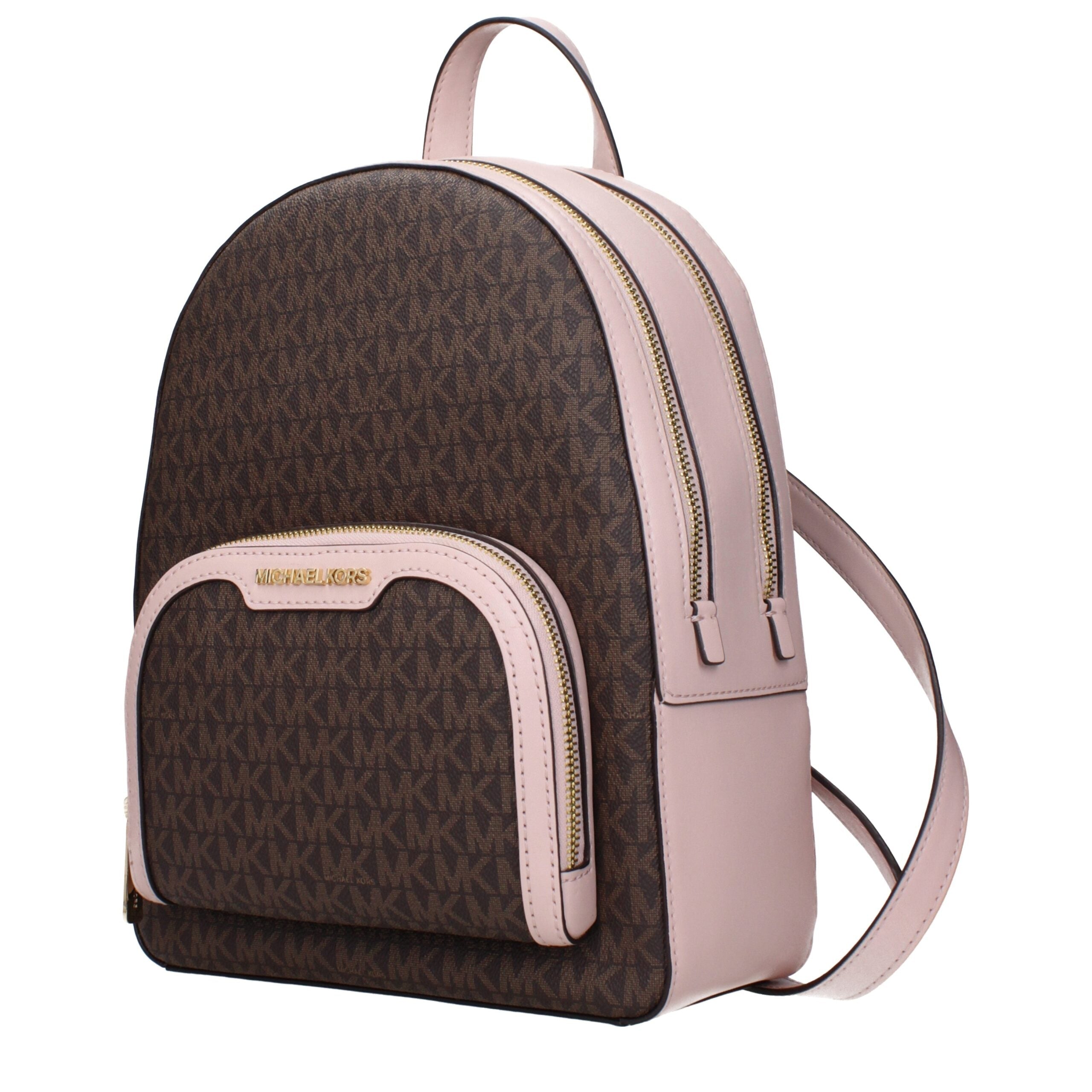 Michael Kors Brown Fabric Backpack Michael Kors