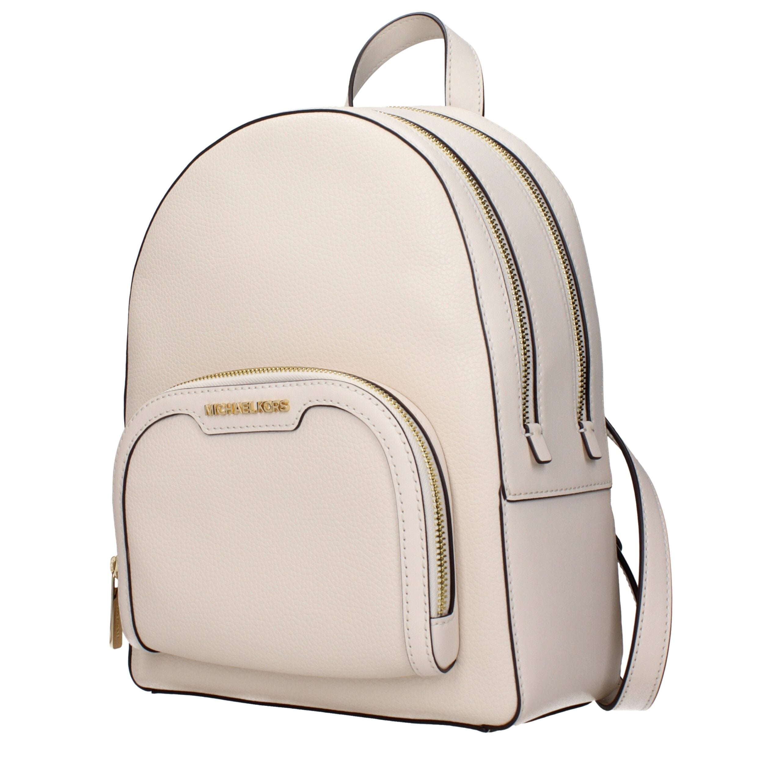 Michael Kors Beige Leather Backpack Michael Kors