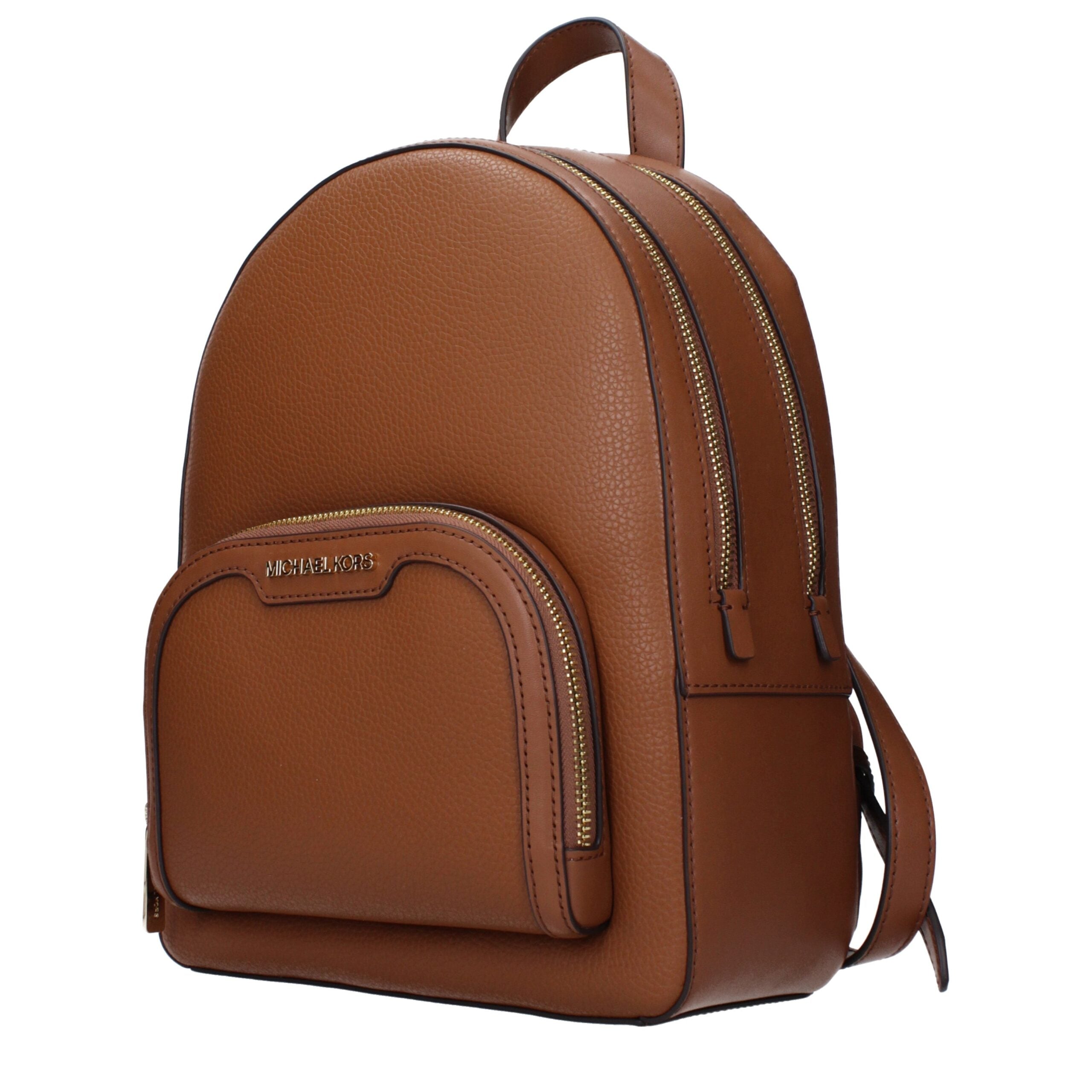 Michael Kors Brown Leather Backpack Michael Kors