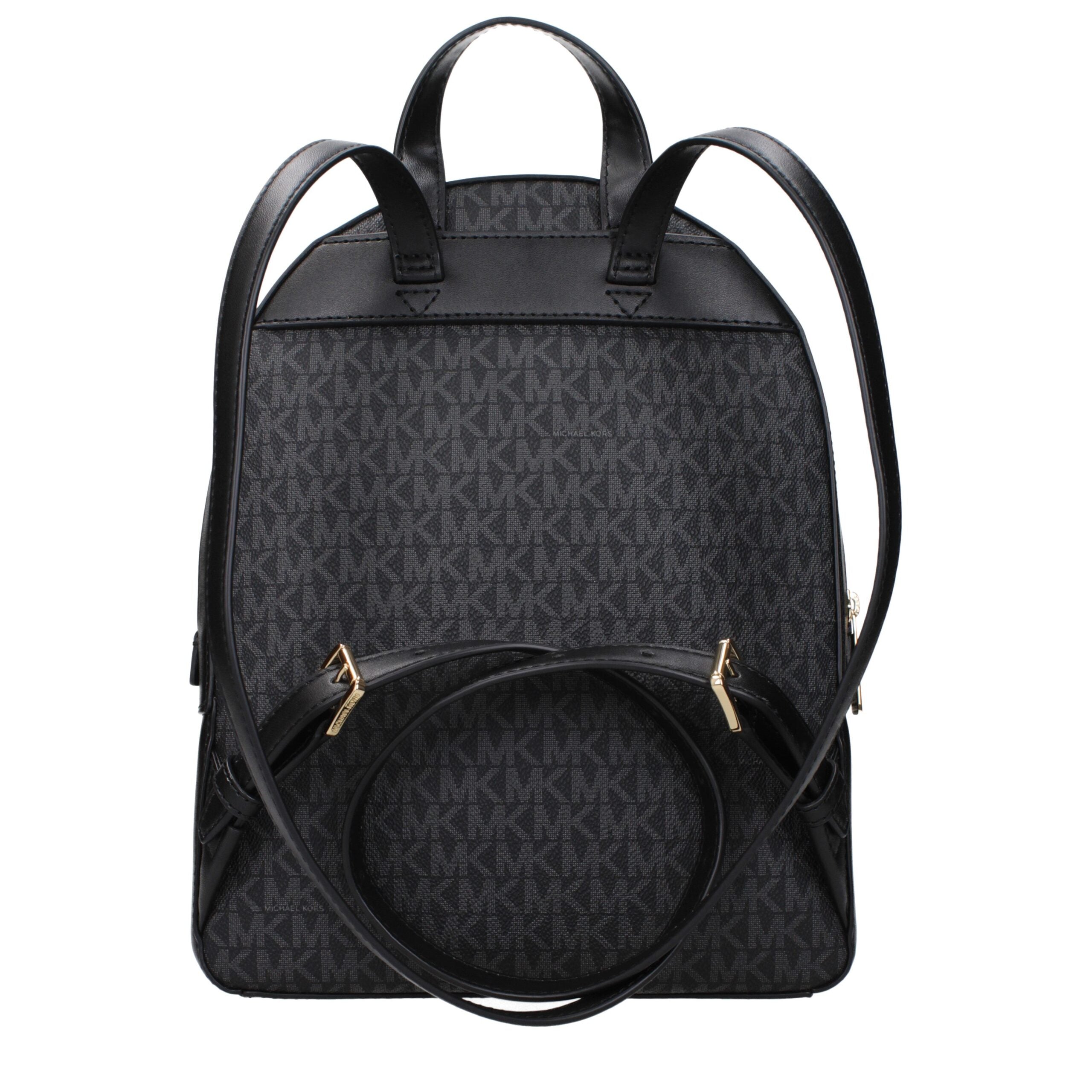Michael Kors Black Fabric Backpack Michael Kors
