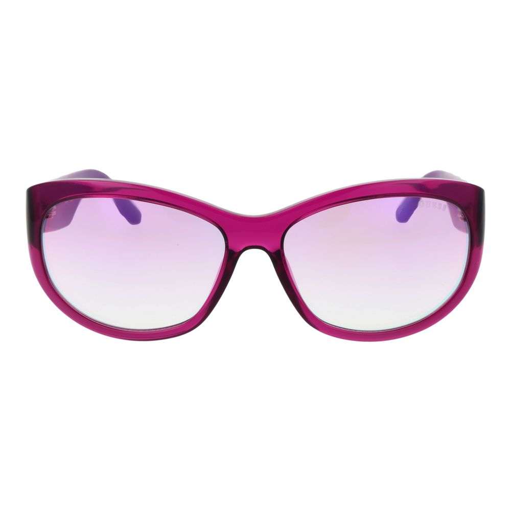 Gafas de sol de plástico morado Guess
