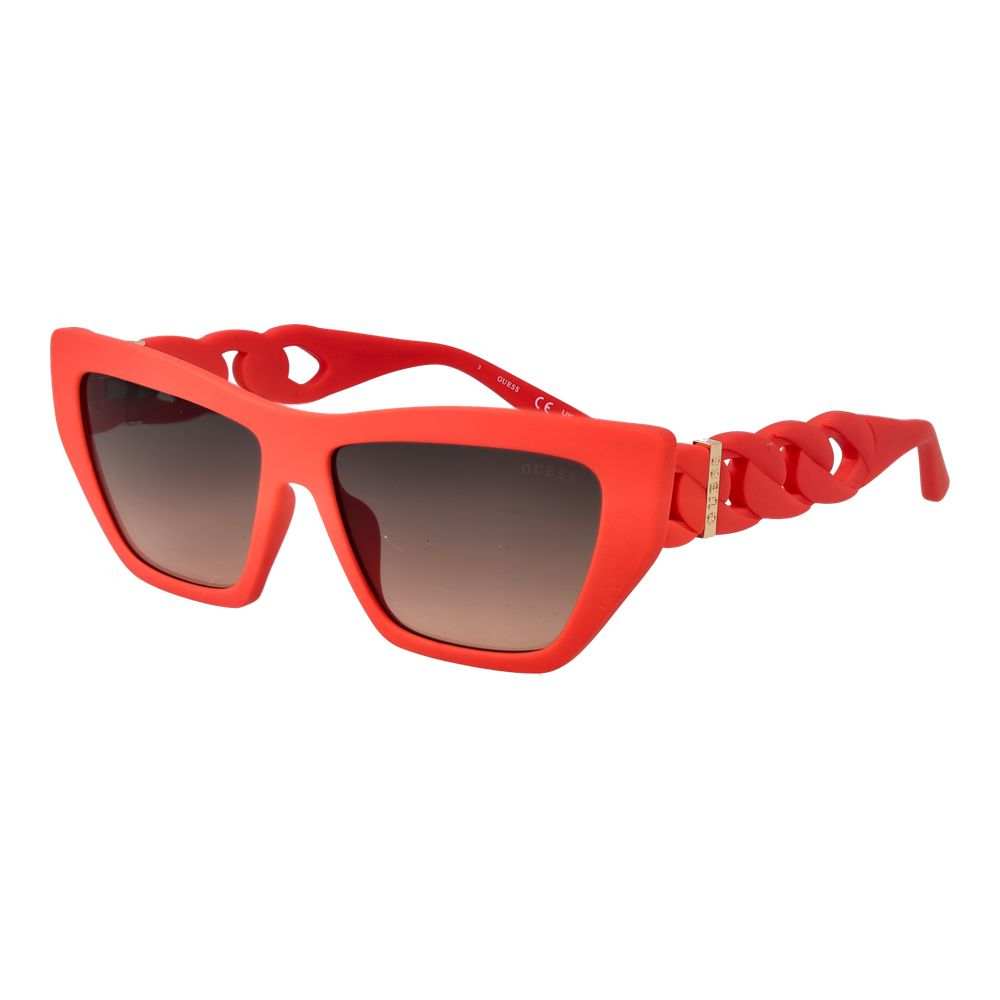 Gafas de sol rojas de plástico Guess
