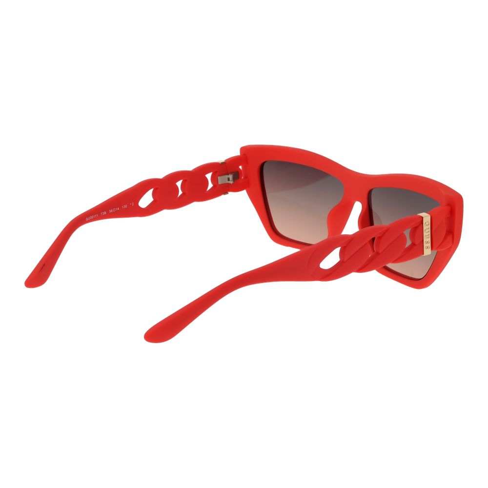 Gafas de sol rojas de plástico Guess