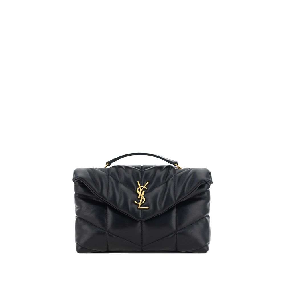 Bolsa de ombro Saint Laurent Black Lamb Ovis Aries