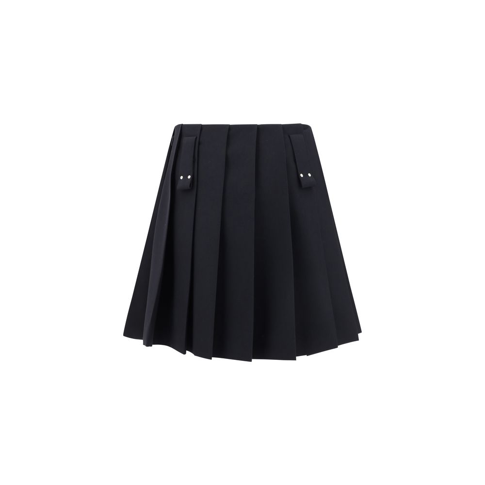 Prada Wool pleated Miniskirt Prada