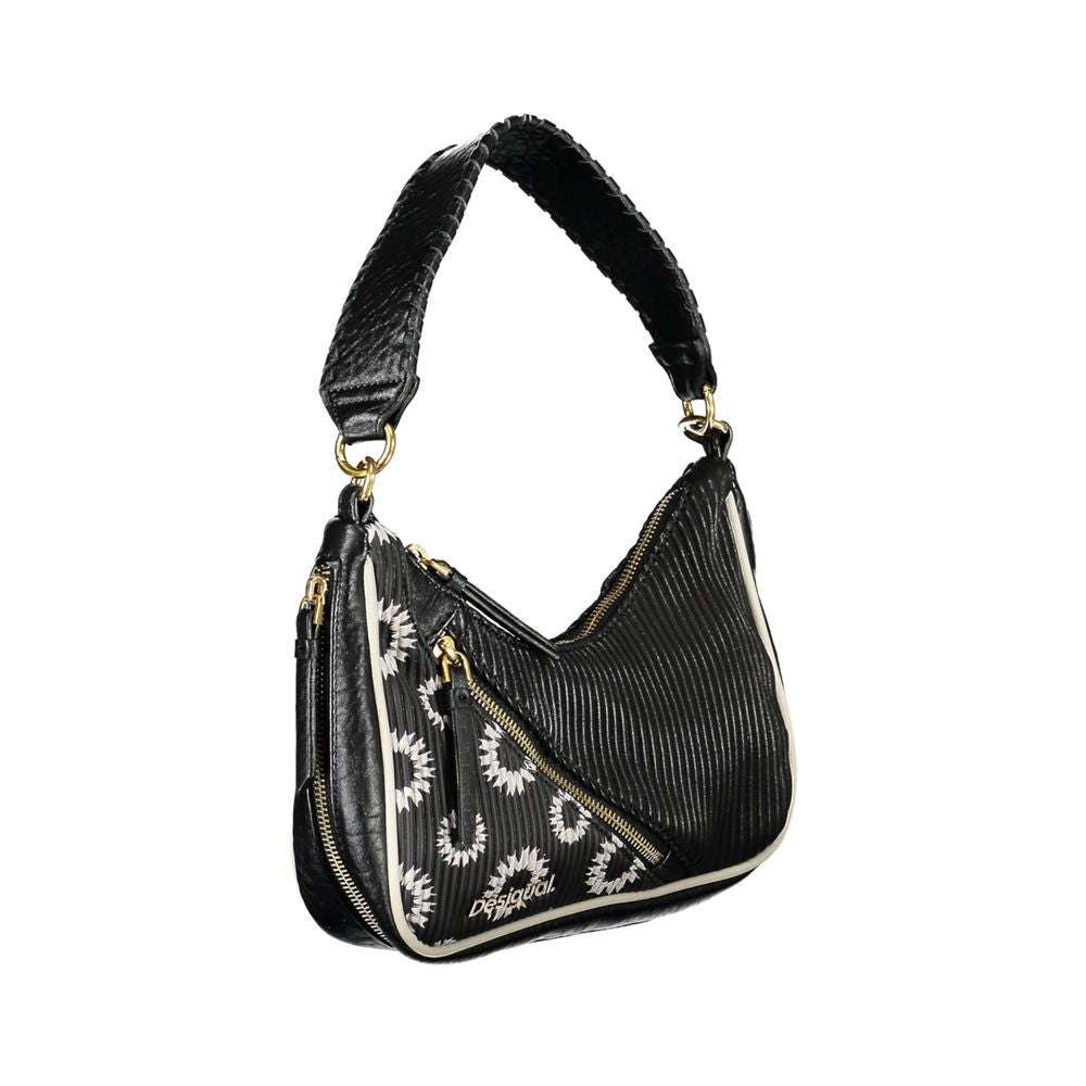 Bolso Desigual de polietileno negro