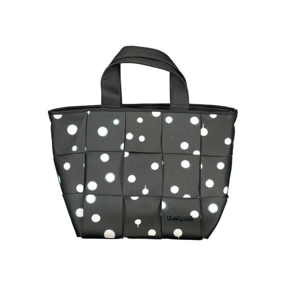 Bolsa Desigual de polietileno preto