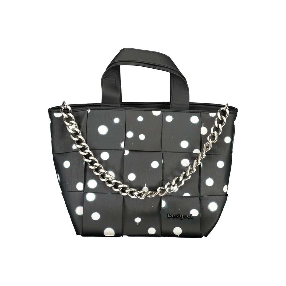 Bolsa Desigual de polietileno preto