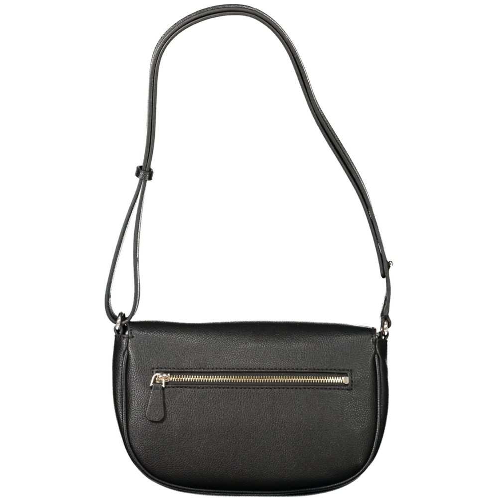 Bolsa feminina Guess Jeans em polietileno preto
