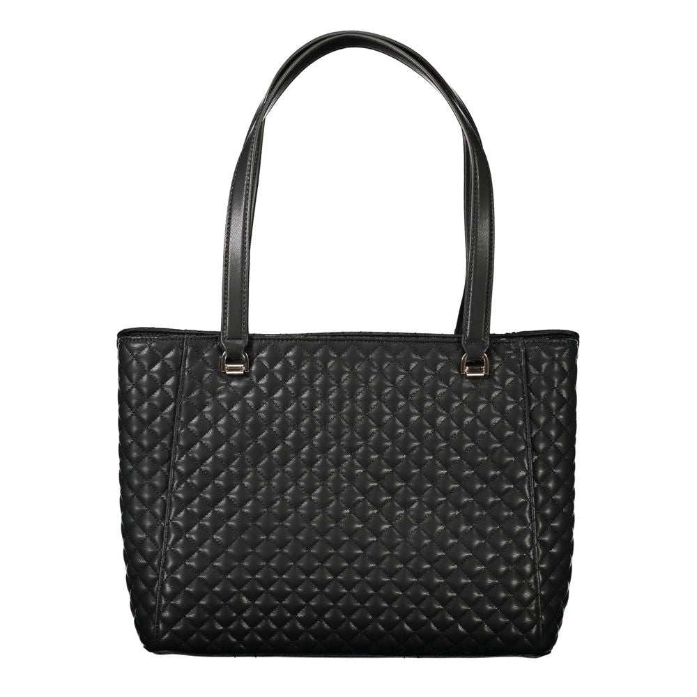 Bolsa feminina Guess Jeans em polietileno preto