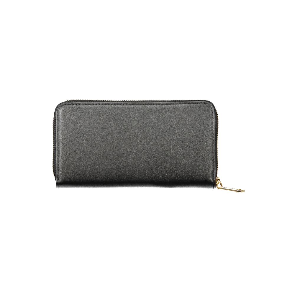 Mario Valentino Black Polyethylene Women Wallet Mario Valentino