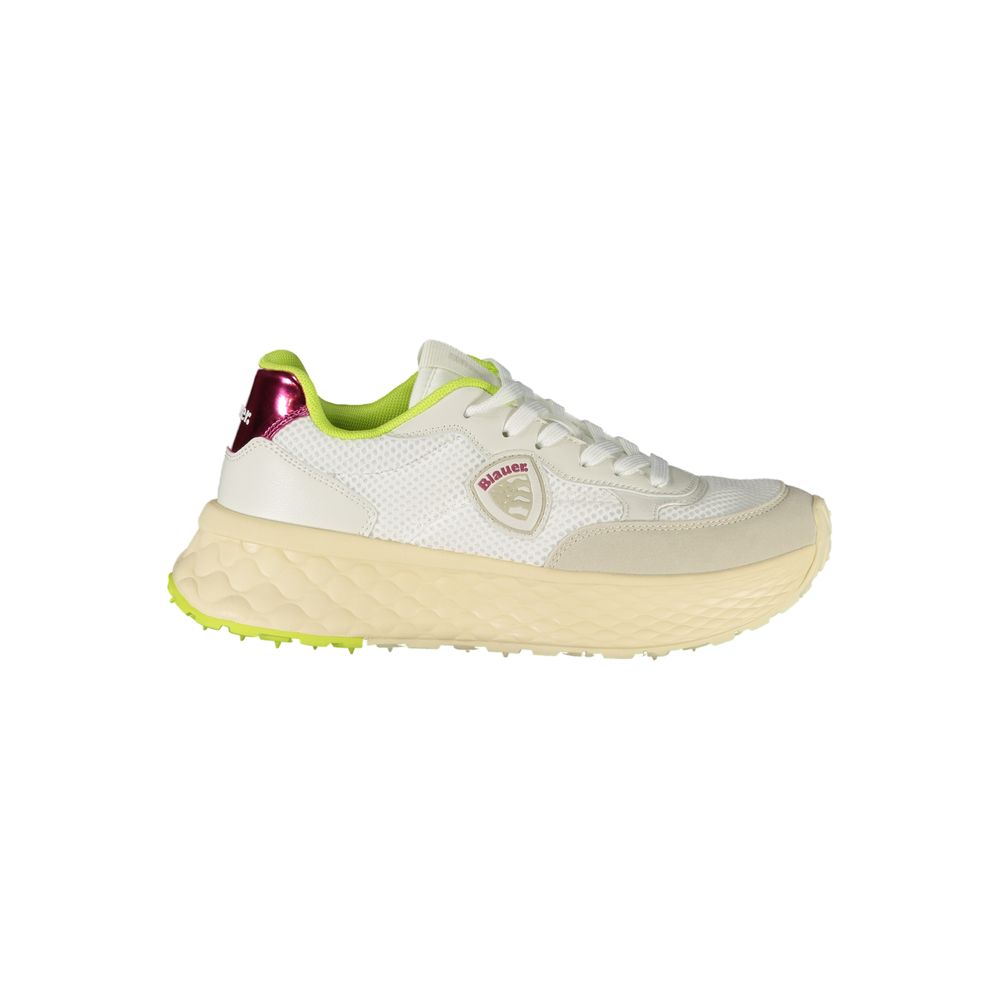 Blauer White Polyester Women Sneaker Blauer