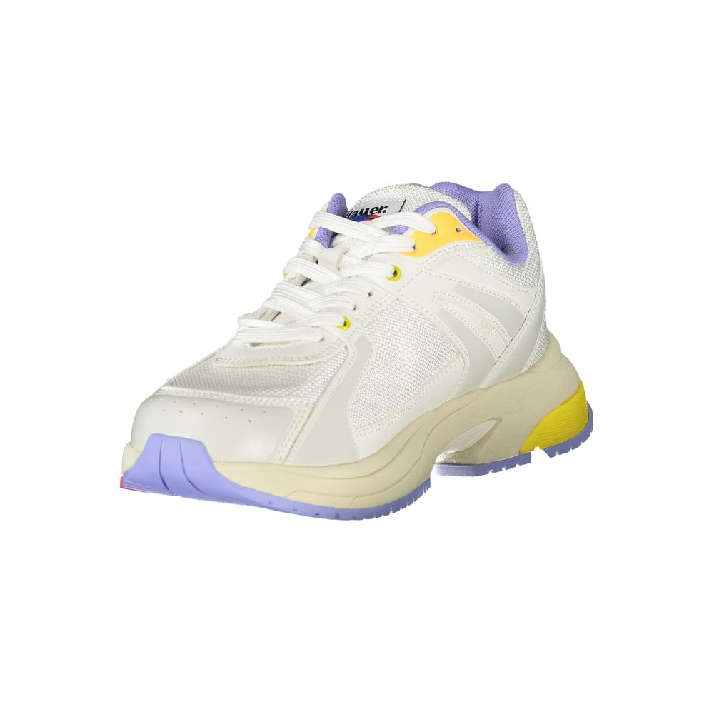 Blauer White Polyester Women Sneaker Blauer