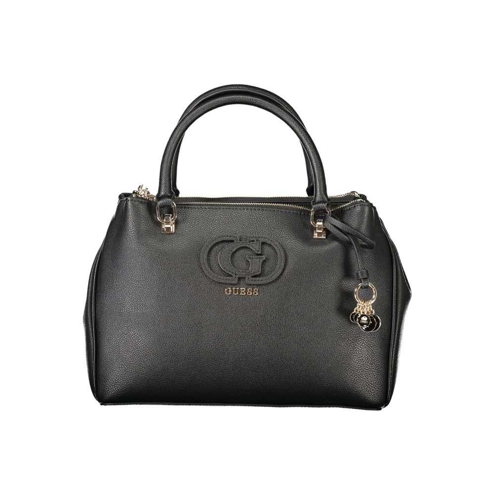 Bolsa feminina Guess Jeans em polietileno preto